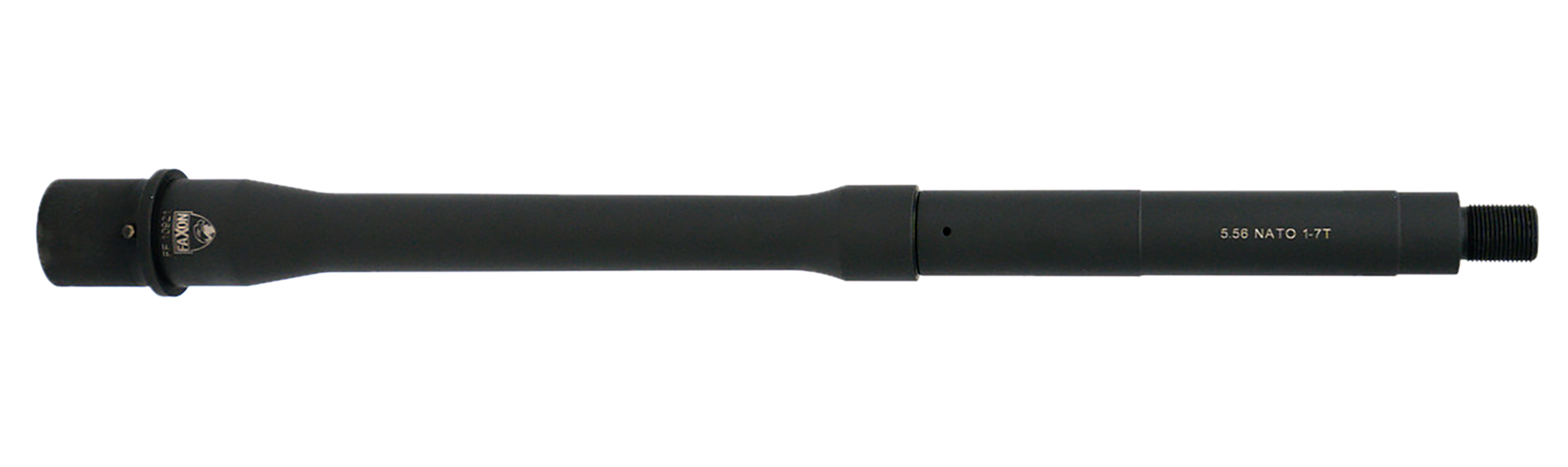 Faxon Firearms 15A57C125NMP-CL Duty Series 5.56 NATO 12.50" Black Chrome Mag Phosphate 4150 CMV Barrel