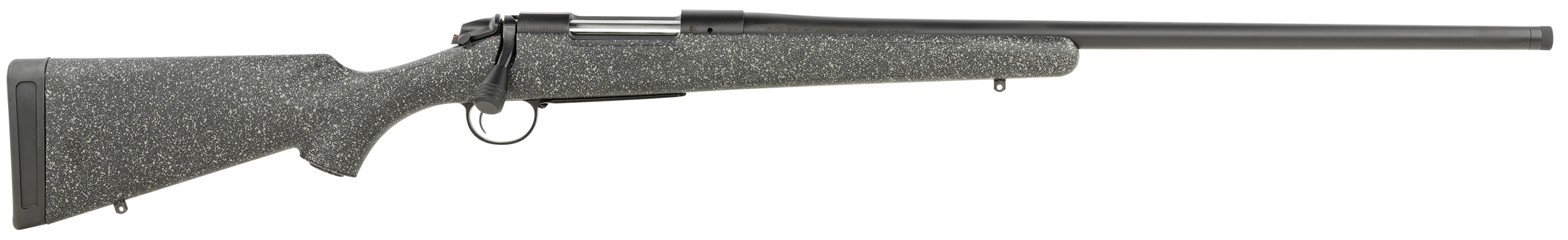 Bergara Rifles B14LM508C B-14 Ridge 300 PRC 2+1 24" Graphite Black Cerakote Barrel, Graphite Black Cerakote Steel Receiver, Gray Speckled Black Fixed American Style Stock, Right Hand
