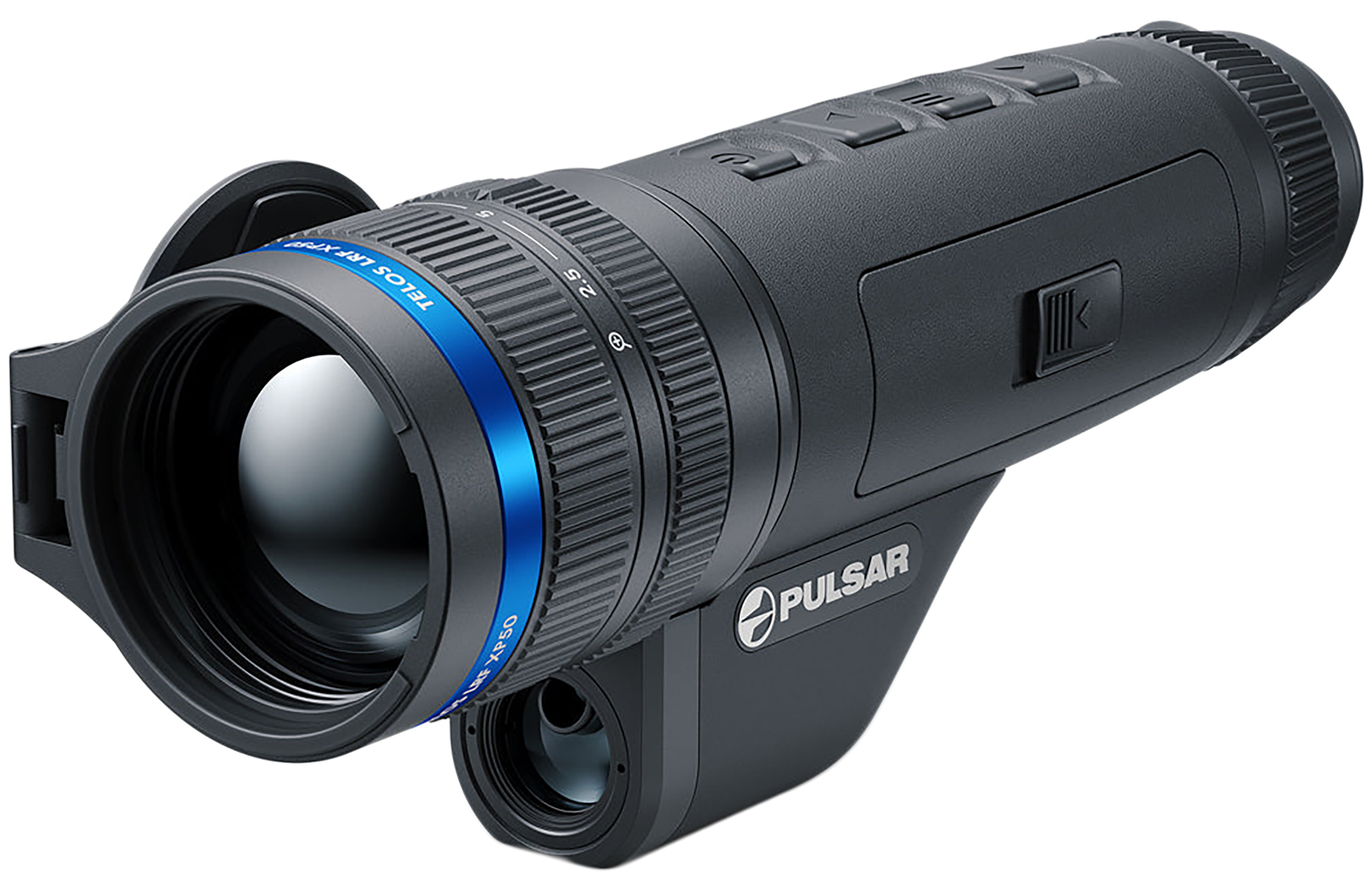 Pulsar PL77492 Telos LRF XP50 Thermal Monocular Black 2.5-10x 50mm, 640x480, 50Hz Resolution, Zoom Digital 4x