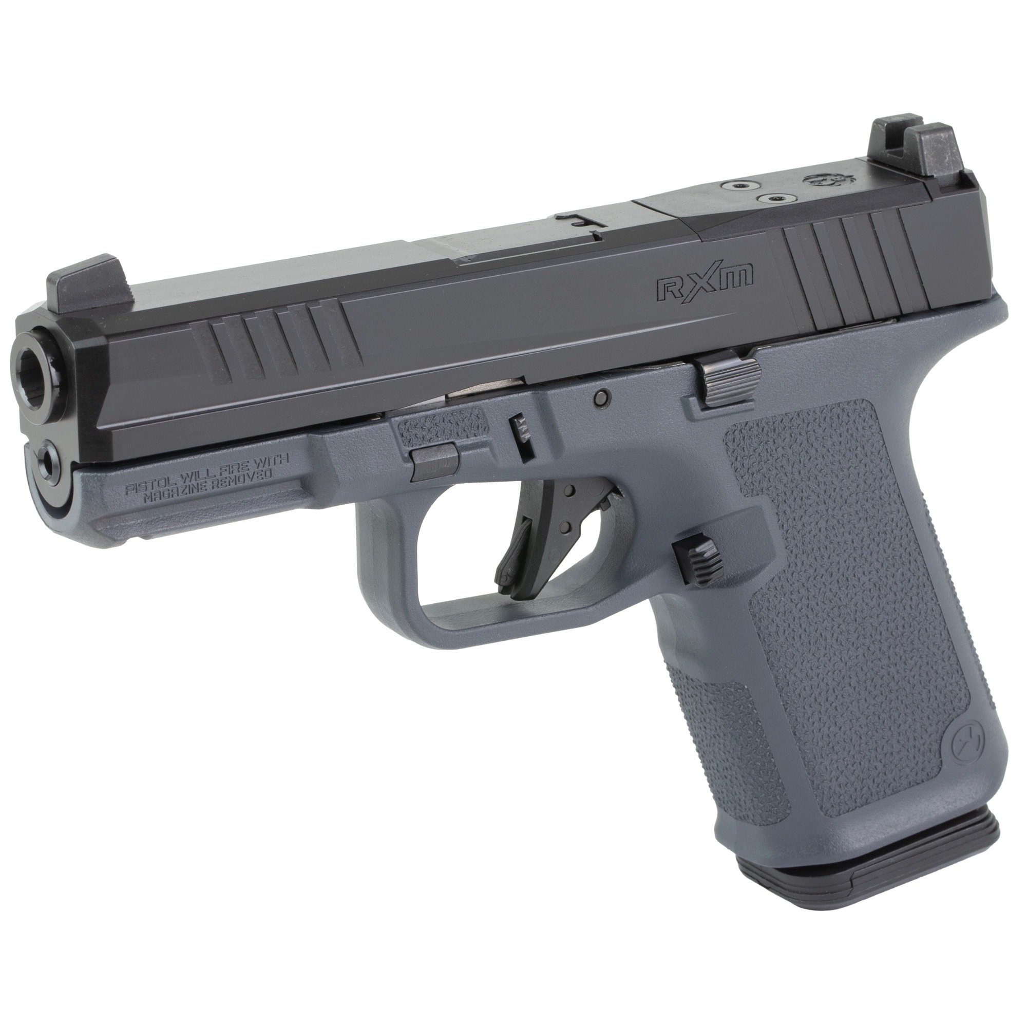 RUGER RXM 9MM 15RD NS GRY W/MGPL EHG