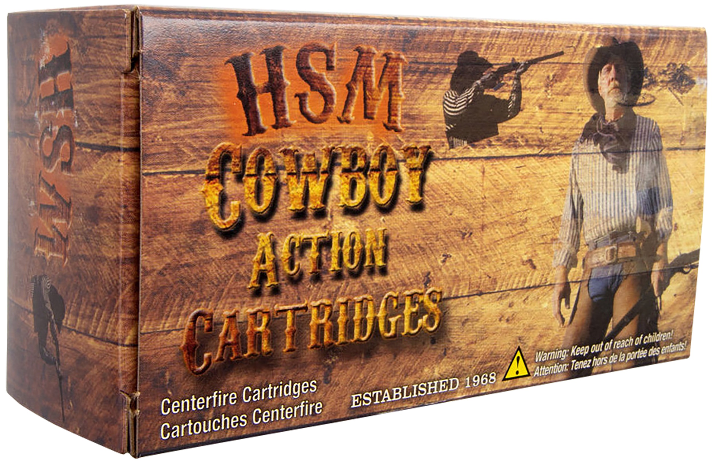 HSM 3220WIN1N Cowboy Action 32-20 Win 115 gr Round Nose Flat Point 50 Per Box/ 20 Case