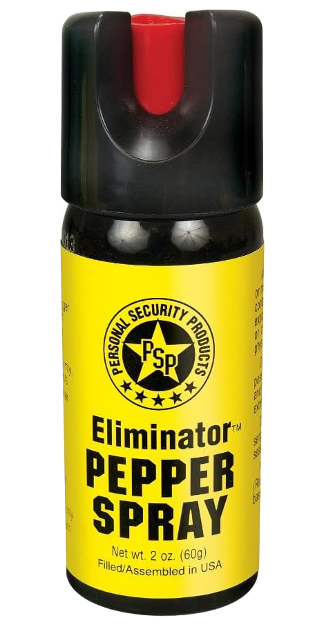 PSP EGL60FTC Eliminator Pepper Spray Pepper Gel Range 12-15 ft Canister