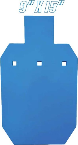 BASH TARGET AR500 SILHOUETTE HALF SIZE 9"X15"-1/2" THICK