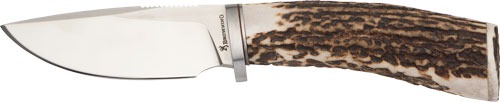 BROWNING KNIFE NON-TYPICAL FIXED 3.75" STAG HANDLES BOX*