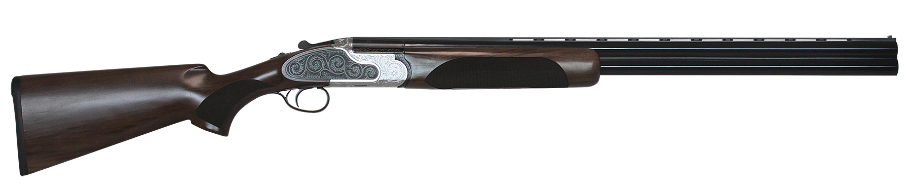 CZ-USA 06455 WingShooter Elite 12 Gauge 3" 2rd 28" Gloss Black Chrome Barrel, Engraved Satin-Gloss Chrome Metal Finish, Turkish Walnut Stock Includes 5 Chokes