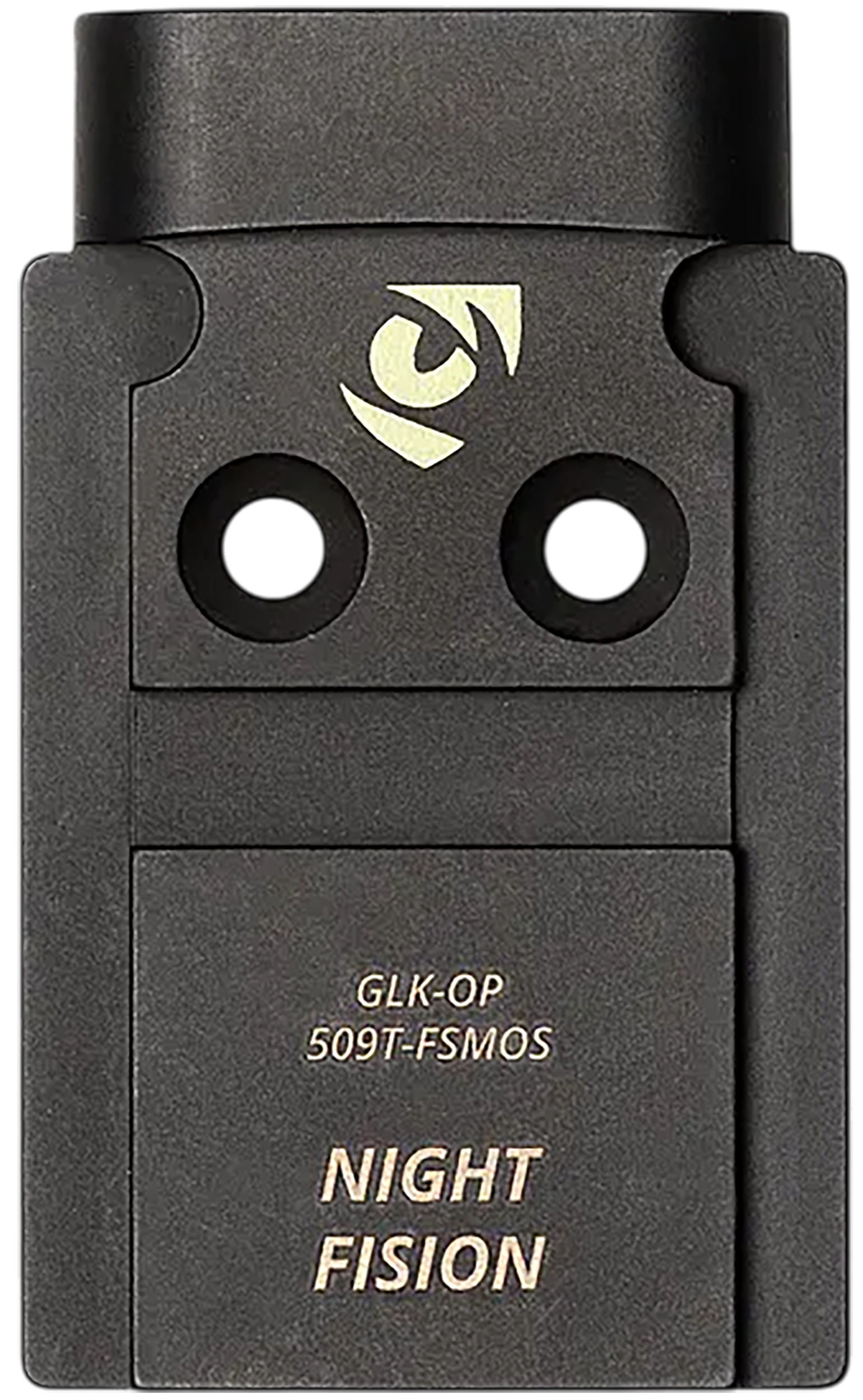 Night Fision GLKOP509TFSMOS Black Stainless Steel Fits Holosun 509t Compatible w/ Glock MOS