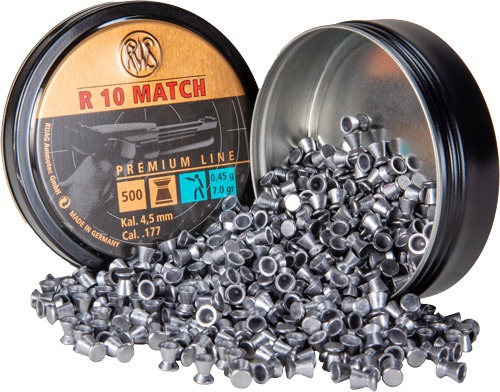 RWS PELLETS 177 R10 MATCH 7 GRAINS 500-PACK