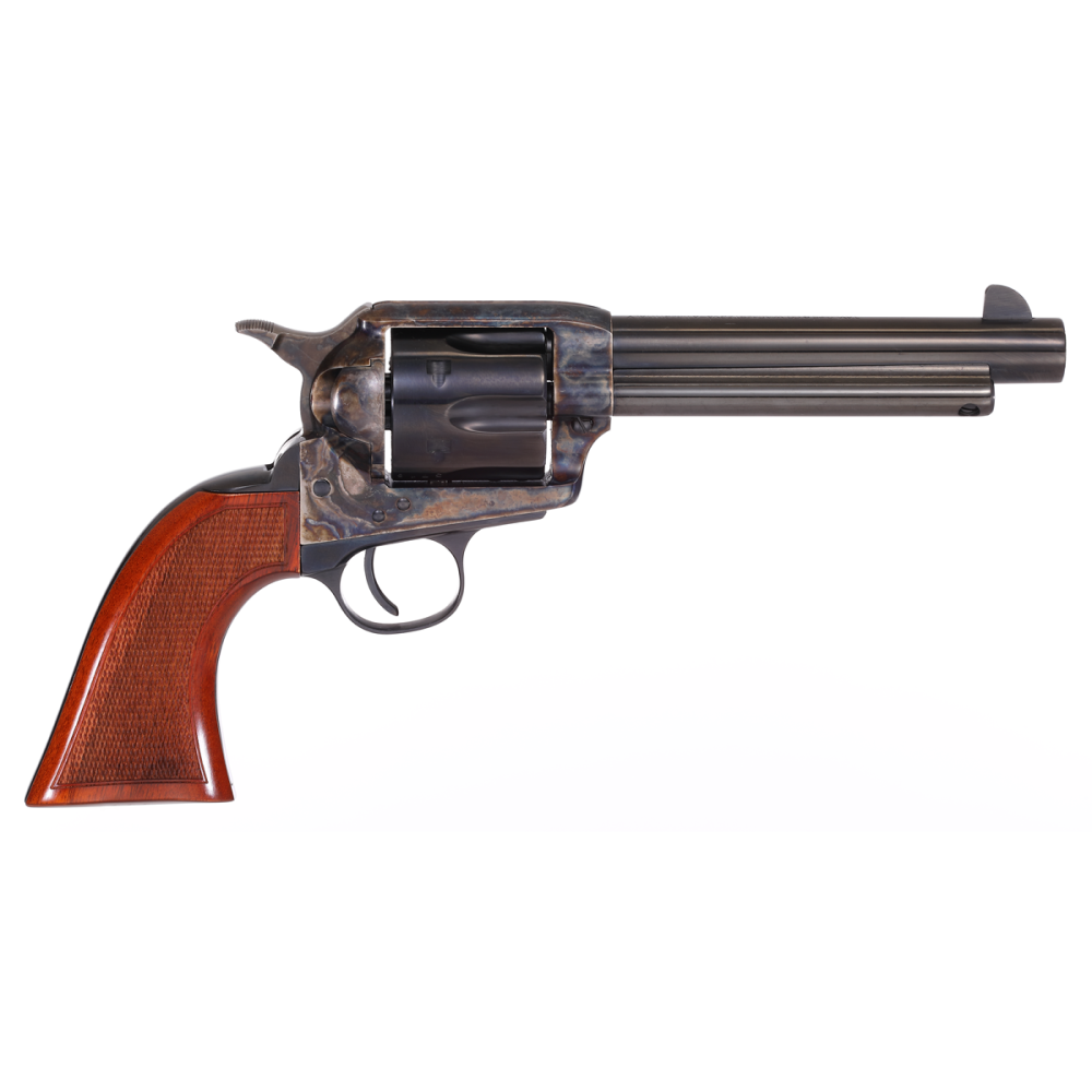 Taylors & Company Gunfighter Defender Handgun .357 Mag 6rd Capacity 5.5" Barrel Black with Walnut Tuned
