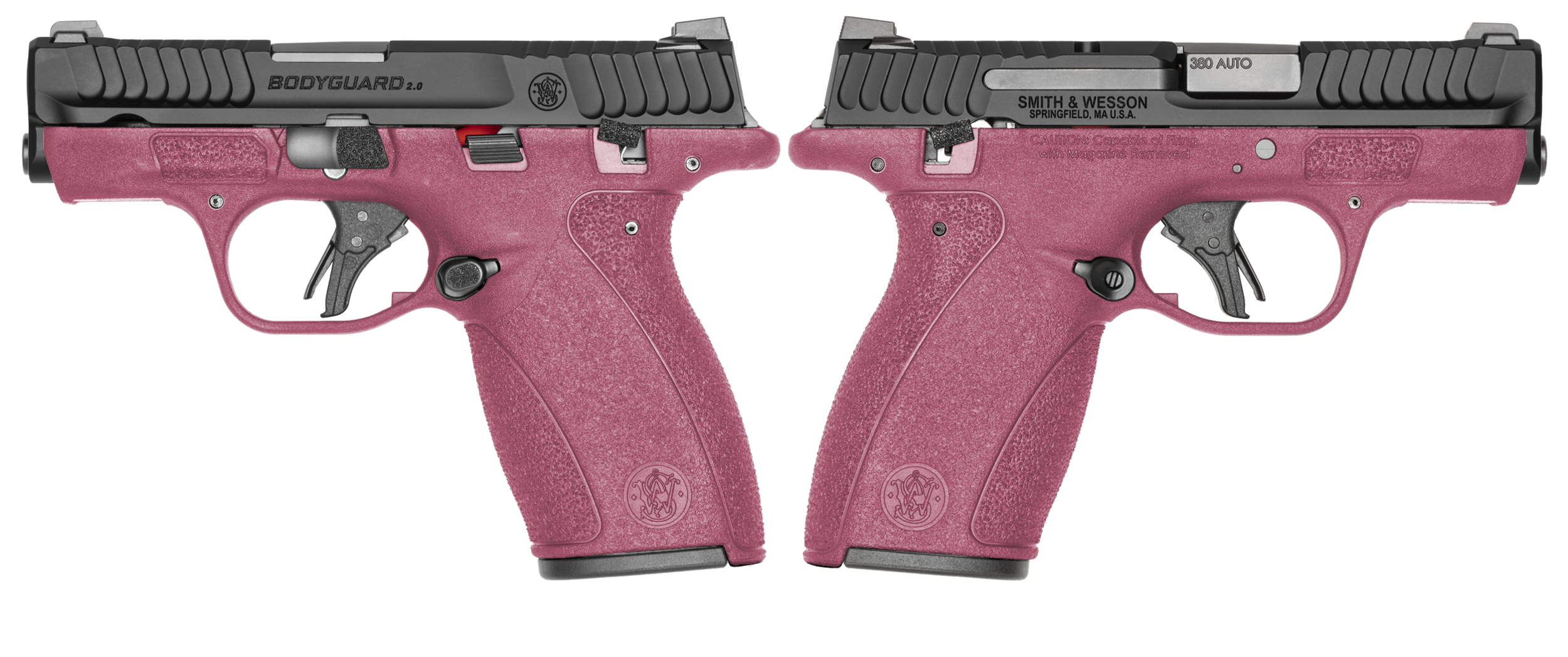 SMITH & WESSON BODYGUARD 2.0 380ACP PISTOL T.S. CRANBERRY FROST ORION EXCLUSIVE 1-12RD 1-10RD MAG