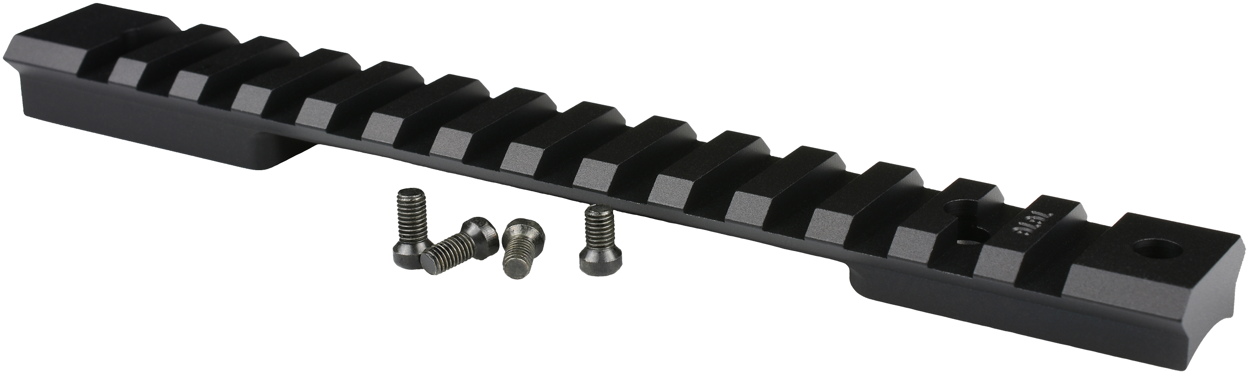 Warne 7676M Mountain Tech Tactical Rail Black Anodized Aluminum Winchester Model 70/Marlin XL-7 Long Action, 0 MOA