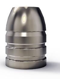 Lee Round Flat Nose Pistol Mould - Double Cavity (Handles Included) .452" 255 gr