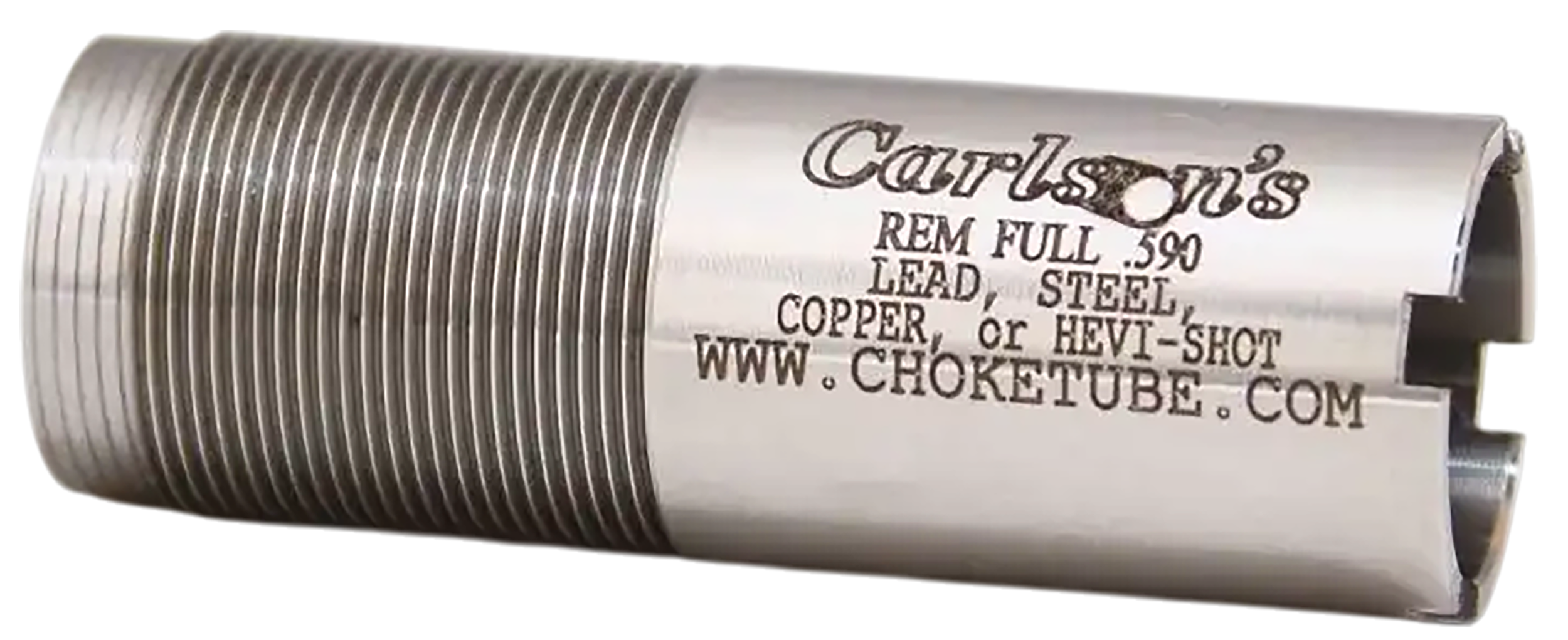 Carlson's Choke Tubes 51204   Remington 20 Gauge Full Flush Stainless Steel
