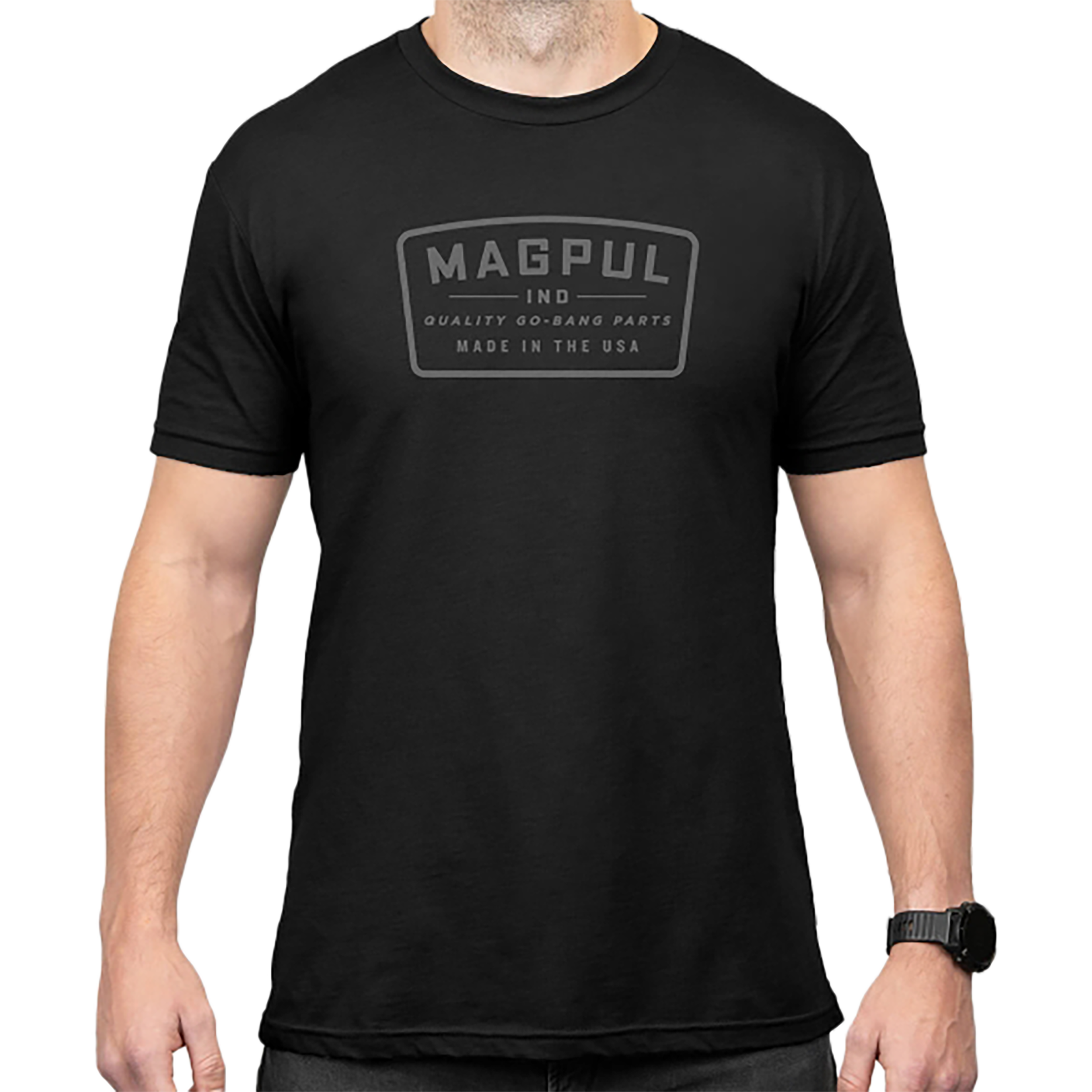 Magpul MAG1526-001-XL Go Bang Parts  Black Cotton/Polyester Short Sleeve XL