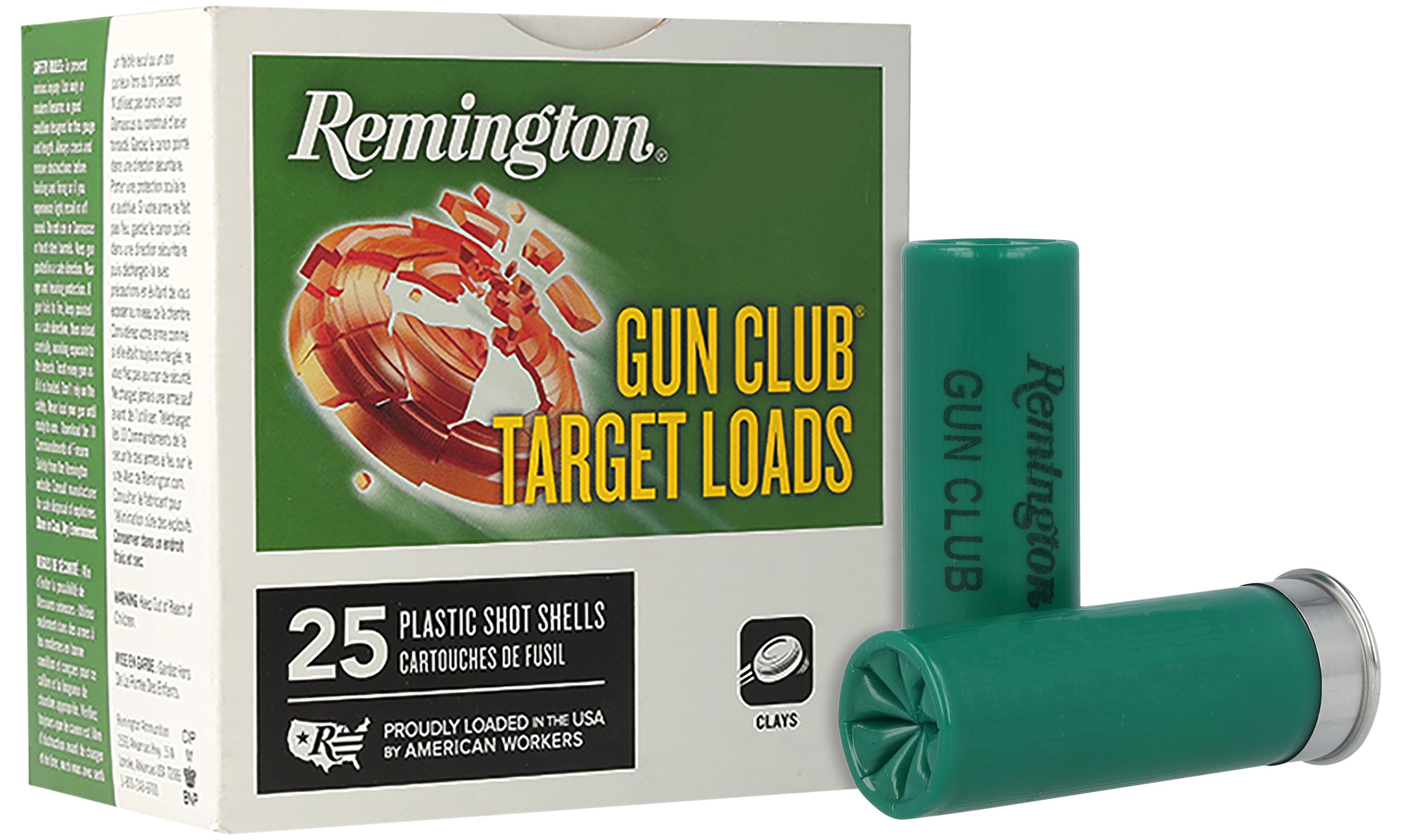 Remington Ammunition 20232 Gun Club 12Gauge 2.75" 1 1/8oz 7.5Shot 25 Per Box/10 Case