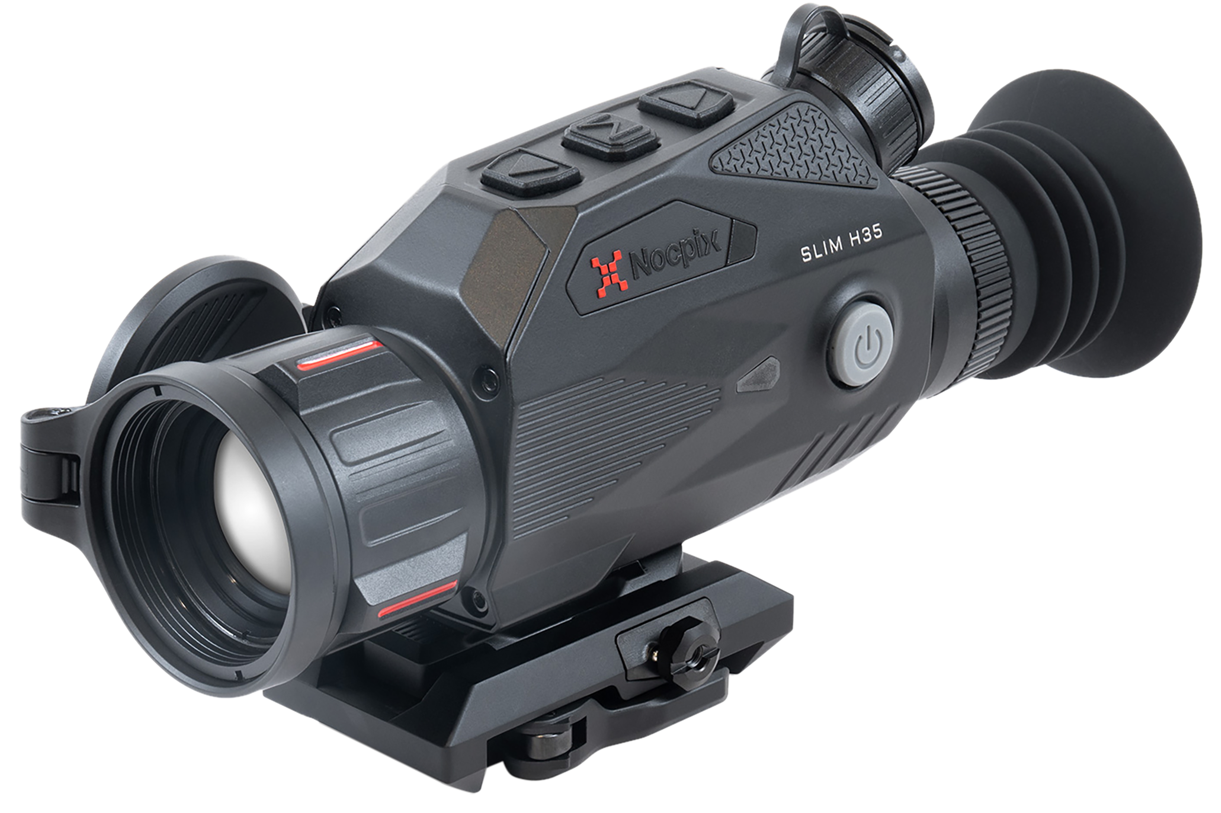 Nocpix SLIML35 Slim L35 Thermal Mountable Weapon Sight Black 3.5x35mm, 640x512 12 Microns 60 Hz Resolution, Zoom Digital 4x