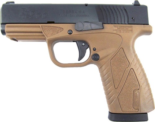 BERSA BP CC 9MM FS 8 SHOT MATTE W/FDE FRAME