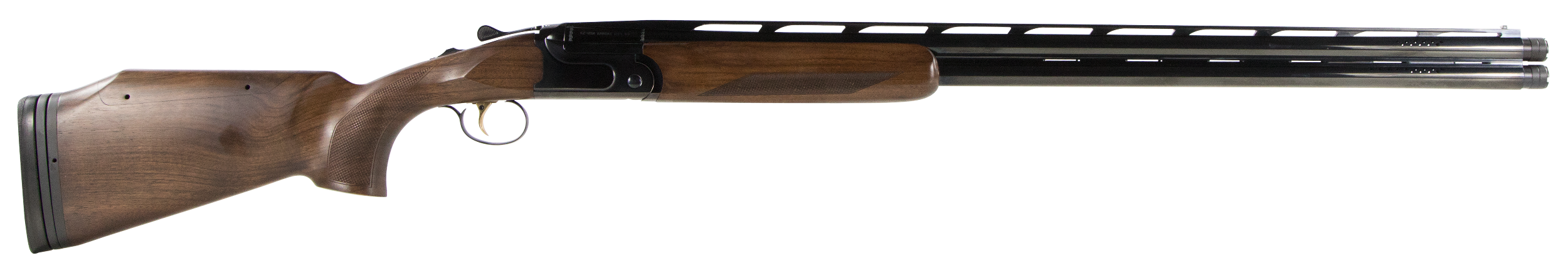 CZ-USA 06586 All American  12 Gauge 3" 2rd 32" Ported Barrel,  Gloss Blued Metal Finish, Turkish Walnut Stock with Adjustable Comb Includes 5 Chokes