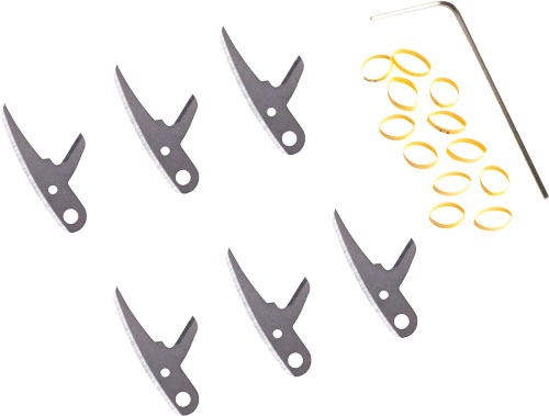 SWHACKER REPLACEMENT BLADES LEVI MORGAN 2-BLD 100GR CURVED