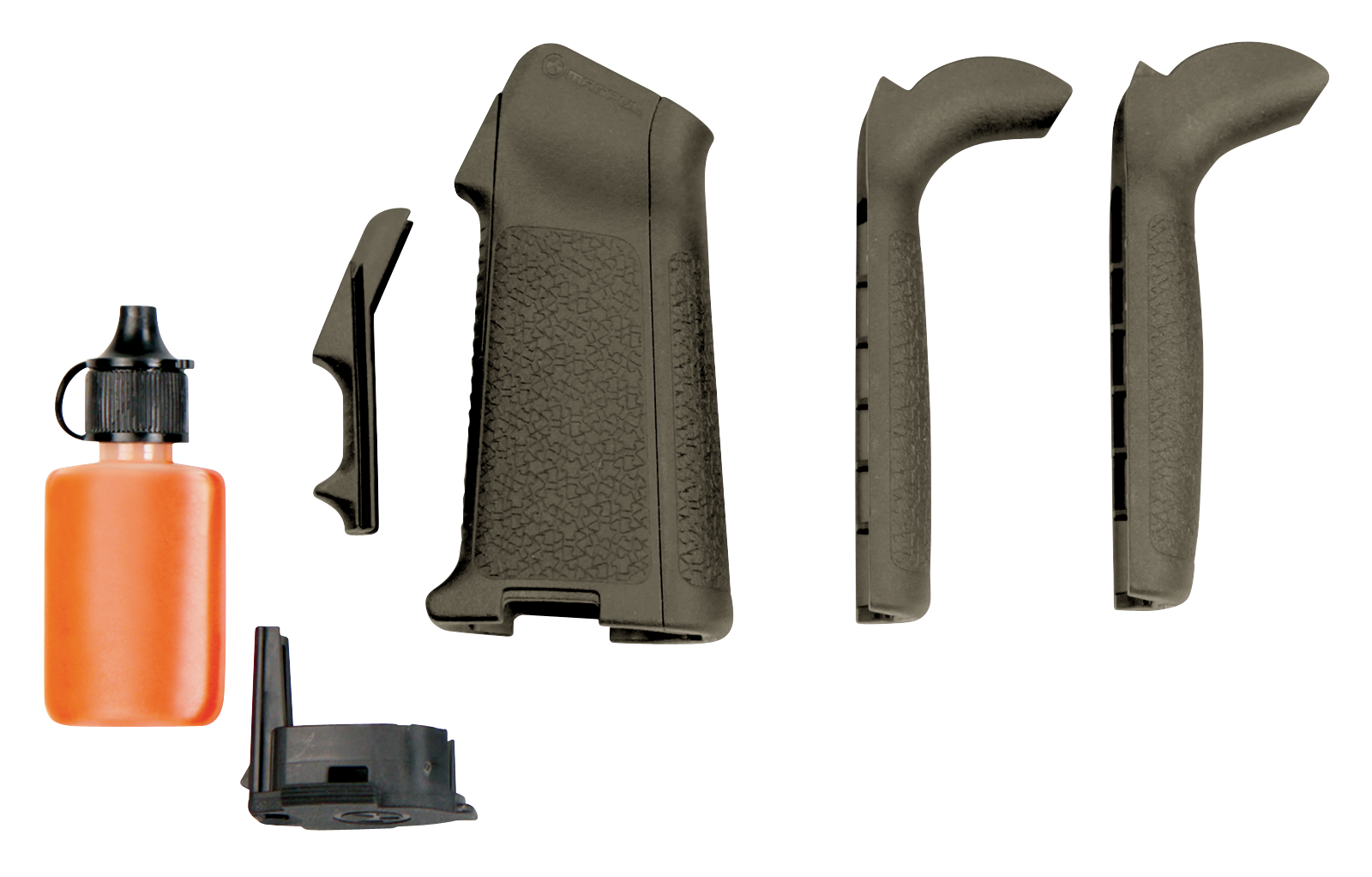 Magpul MAG520-ODG MIAD Type 1 Gen 1.1 Grip Kit Polymer Aggressive Textured OD Green for AR Platform