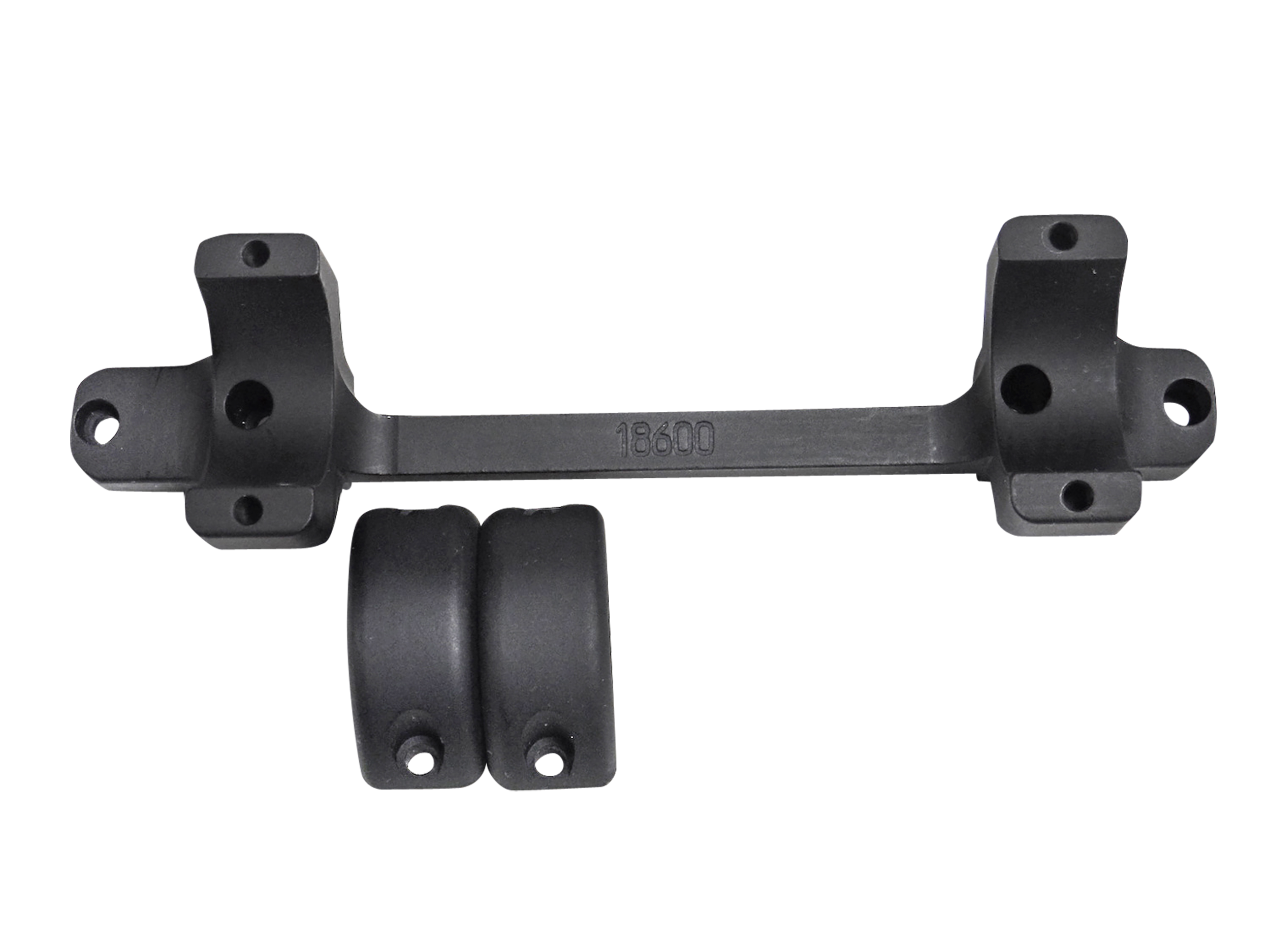 DNZ 18600 Game Reaper-Winchester Scope Mount/Ring Combo Matte Black 1"