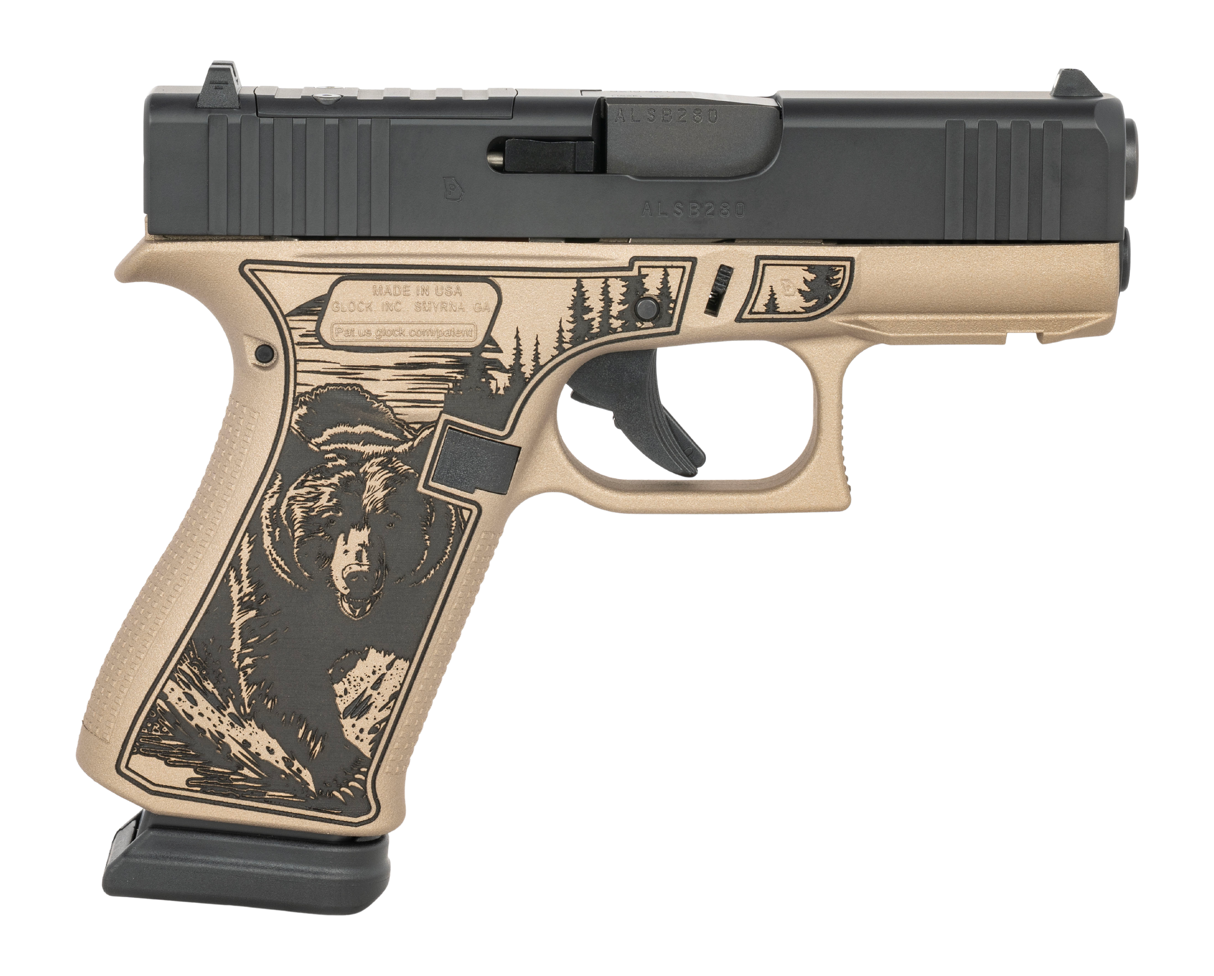 Glock 43X 9mm 3.41" 15rd Pistol (ORKODK)