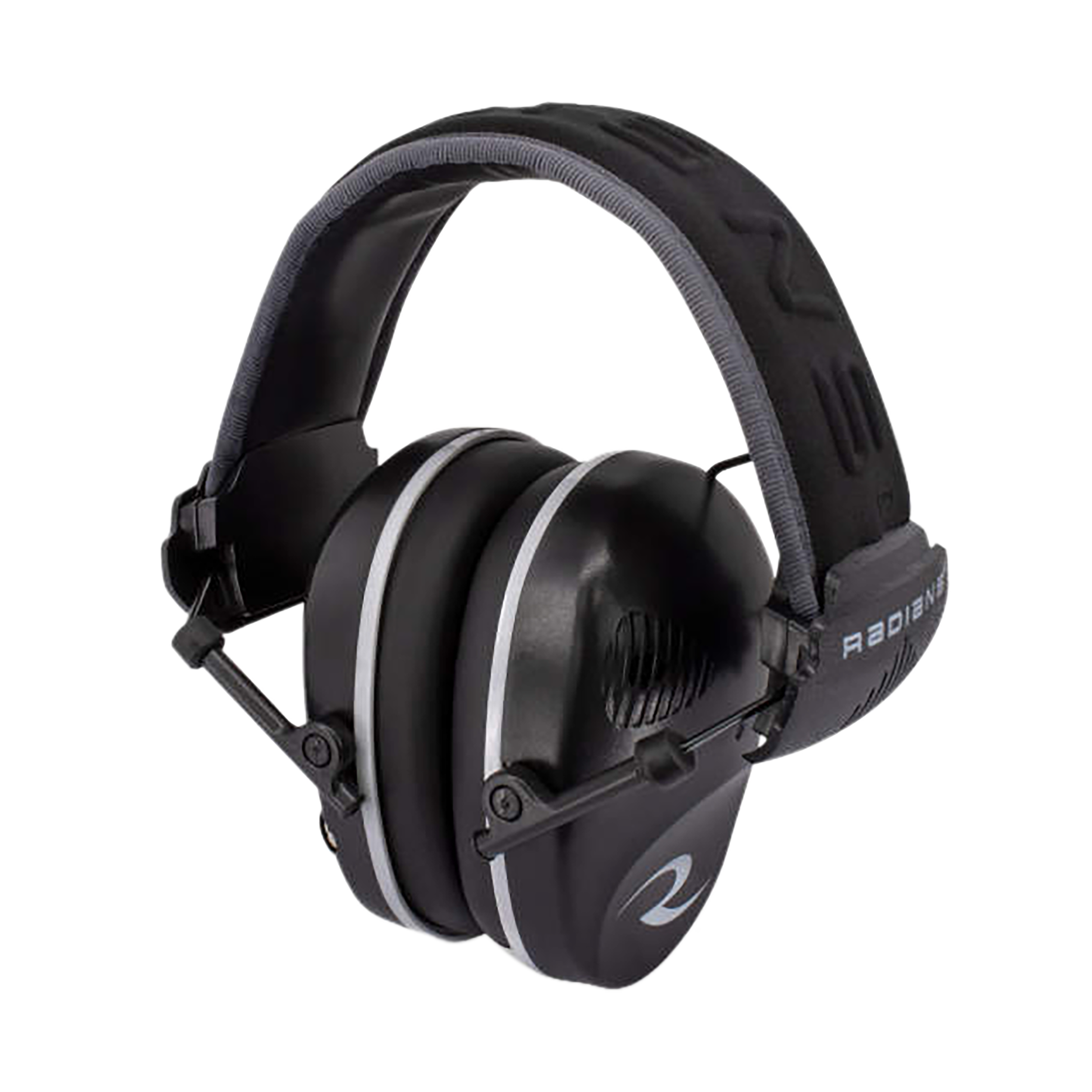 Radians R3200ECS R-3200 Dual Mic Electronic Muff 23 dB Over the Head Black/Gray Adult 1 Pair
