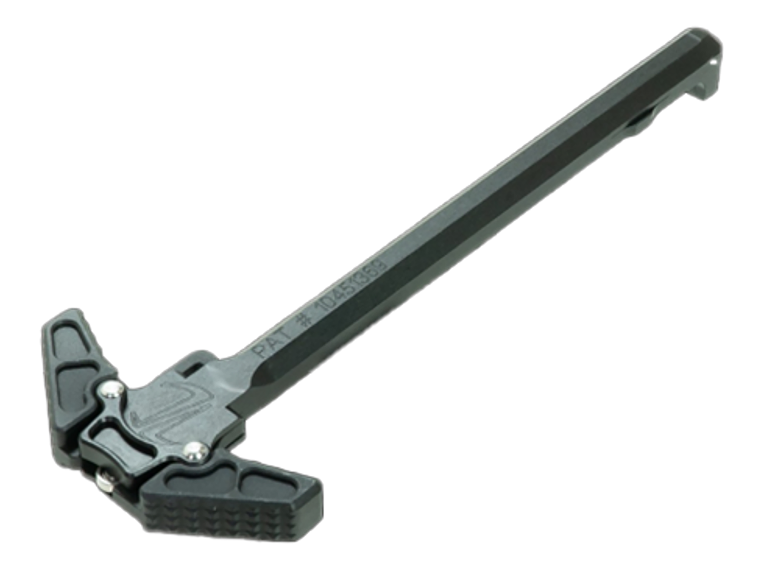 Timber Creek Outdoors GCHBL Greyman Charging Handle Black Billet Aluminum Ambidextrous Hand