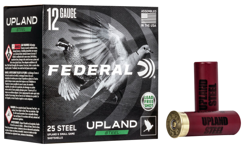 Federal USH1226 Upland Field & Range 12Gauge 2.75" 1oz 6Shot 25 Per Box/10 Case