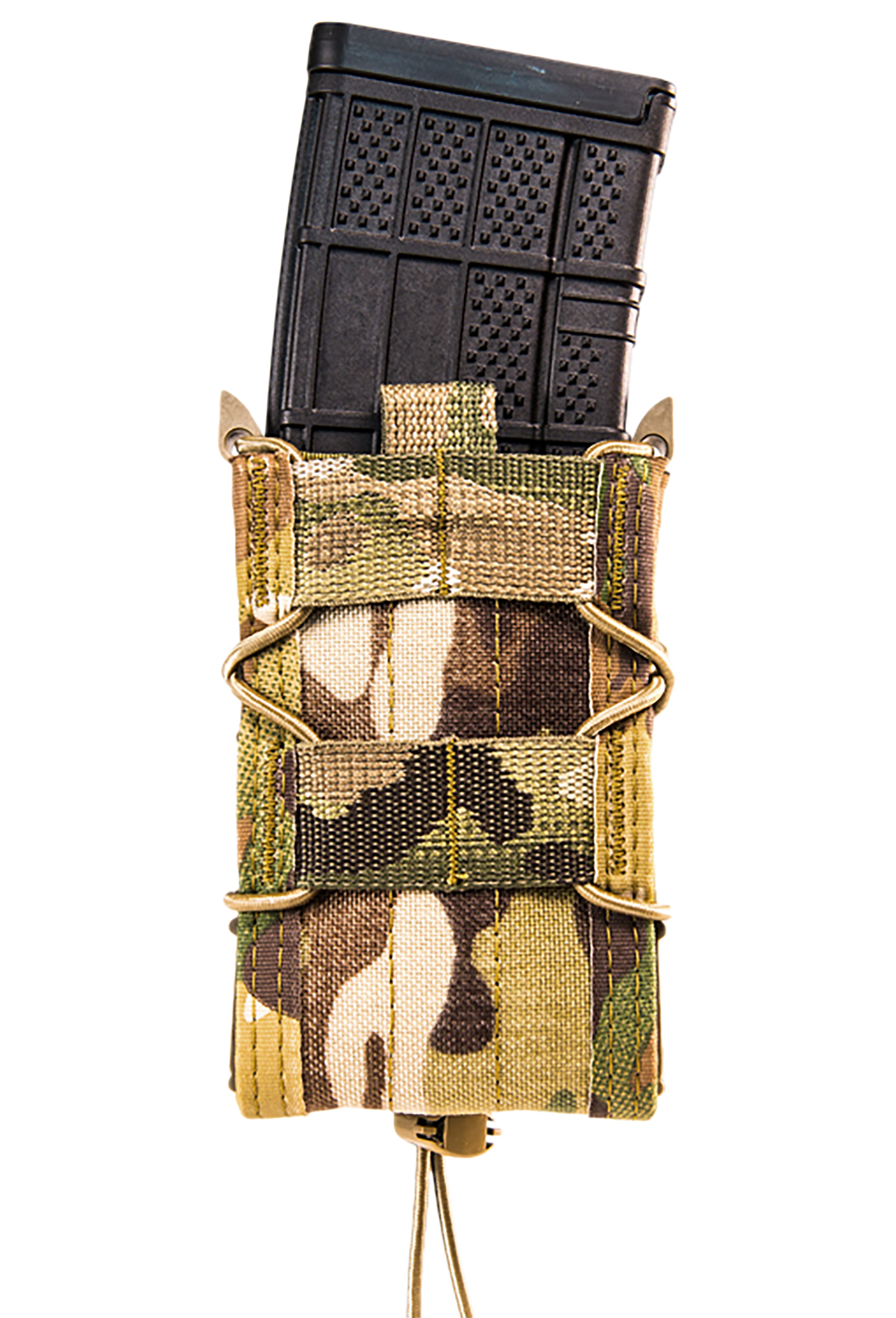 High Speed Gear 11TA00MC TACO Mag Pouch Single MultiCam Nylon MOLLE Compatible w/ Rifle