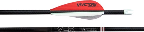 VICTORY ARCHERY VLR SPORT 300 ARROW FLETCHED 6PK
