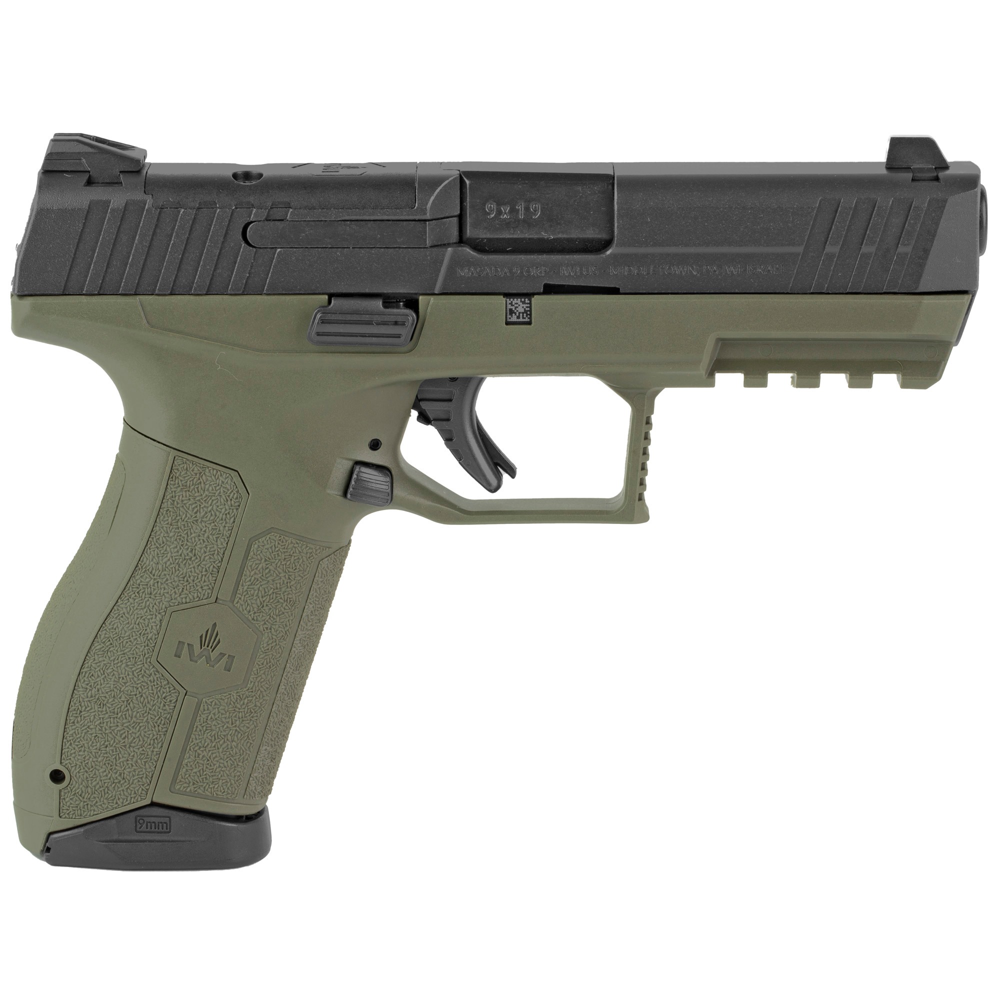 IWI MASADA OR 9MM 4.1" 17RD ODG
