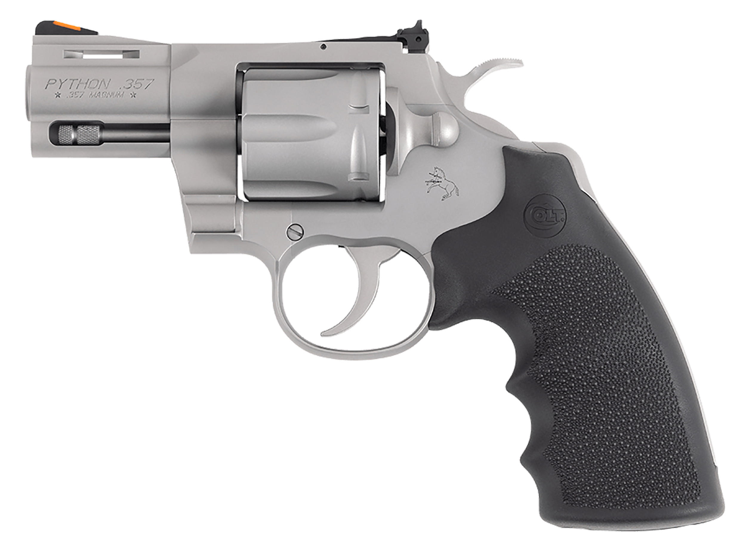 Colt Mfg PYTHONSM2RTS Python 357 Mag/38 Special 6 Shot 2.50" Exposed Hammer
