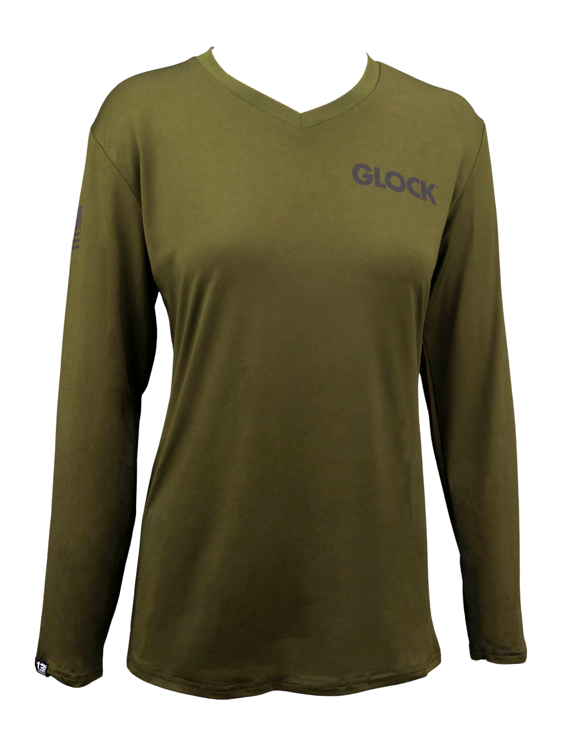 GLK AP96428 LADIES PERFORMANCE SHIRT GRN L