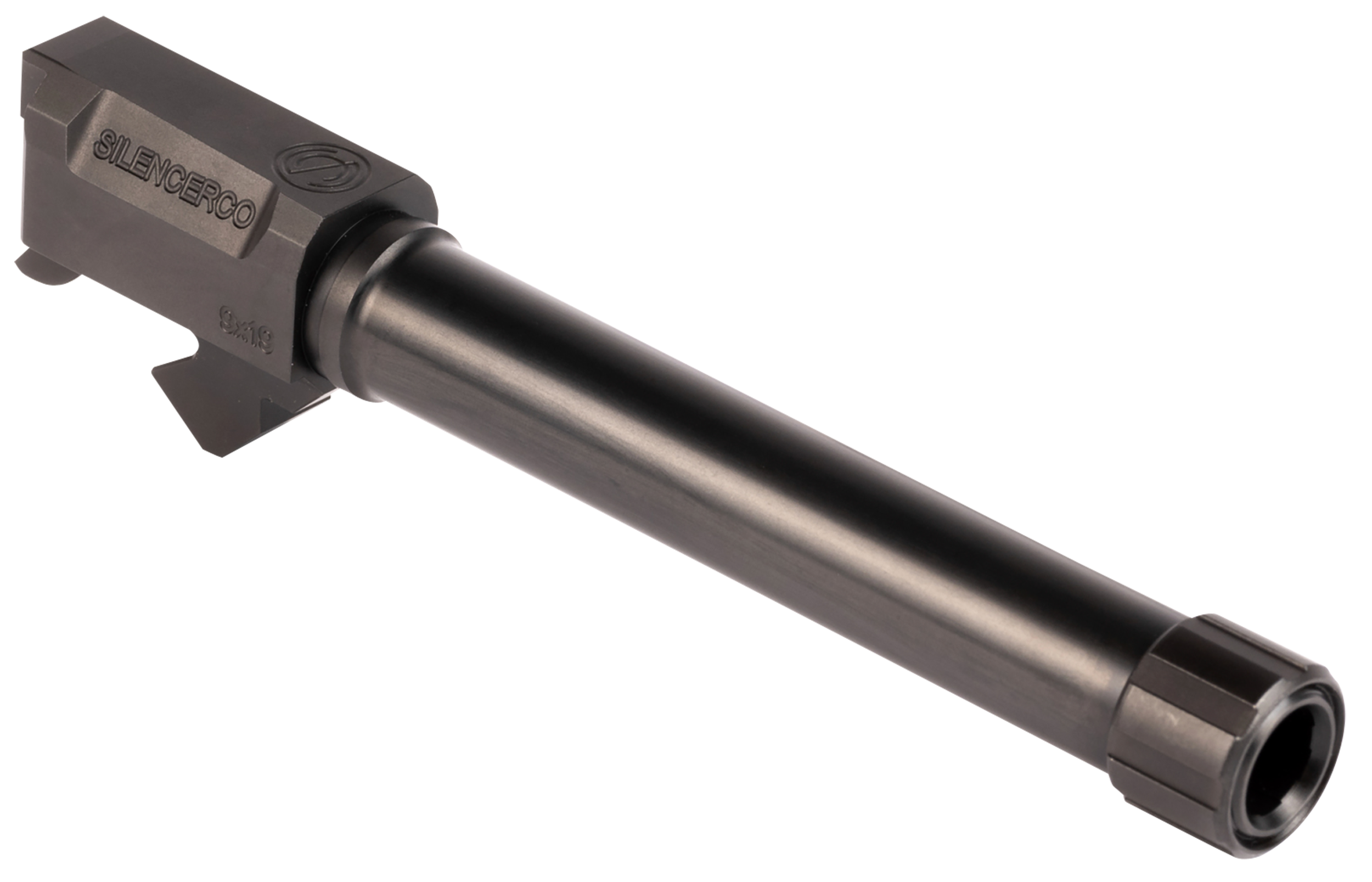 SilencerCo AC859 Sig  9mm Luger 5" Threaded Black Nitride Stainless Steel, Fits Sig P226