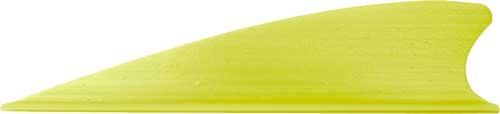 TAC VANES MATRIX 2.25" SHIELD CUT YELLOW 36 PACK<