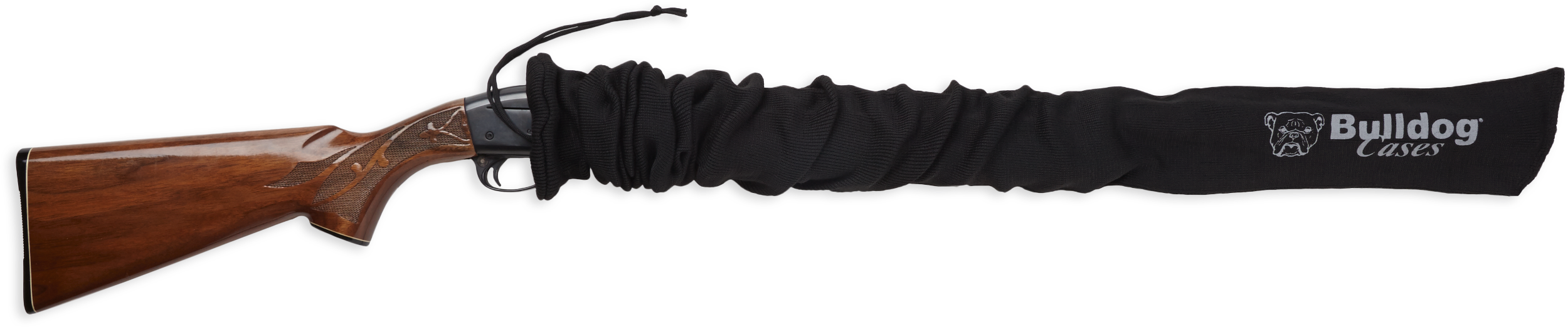 Bulldog BD156 Gun Sock 52" Standard Rifle/Shotgun Moisture Resistant Black