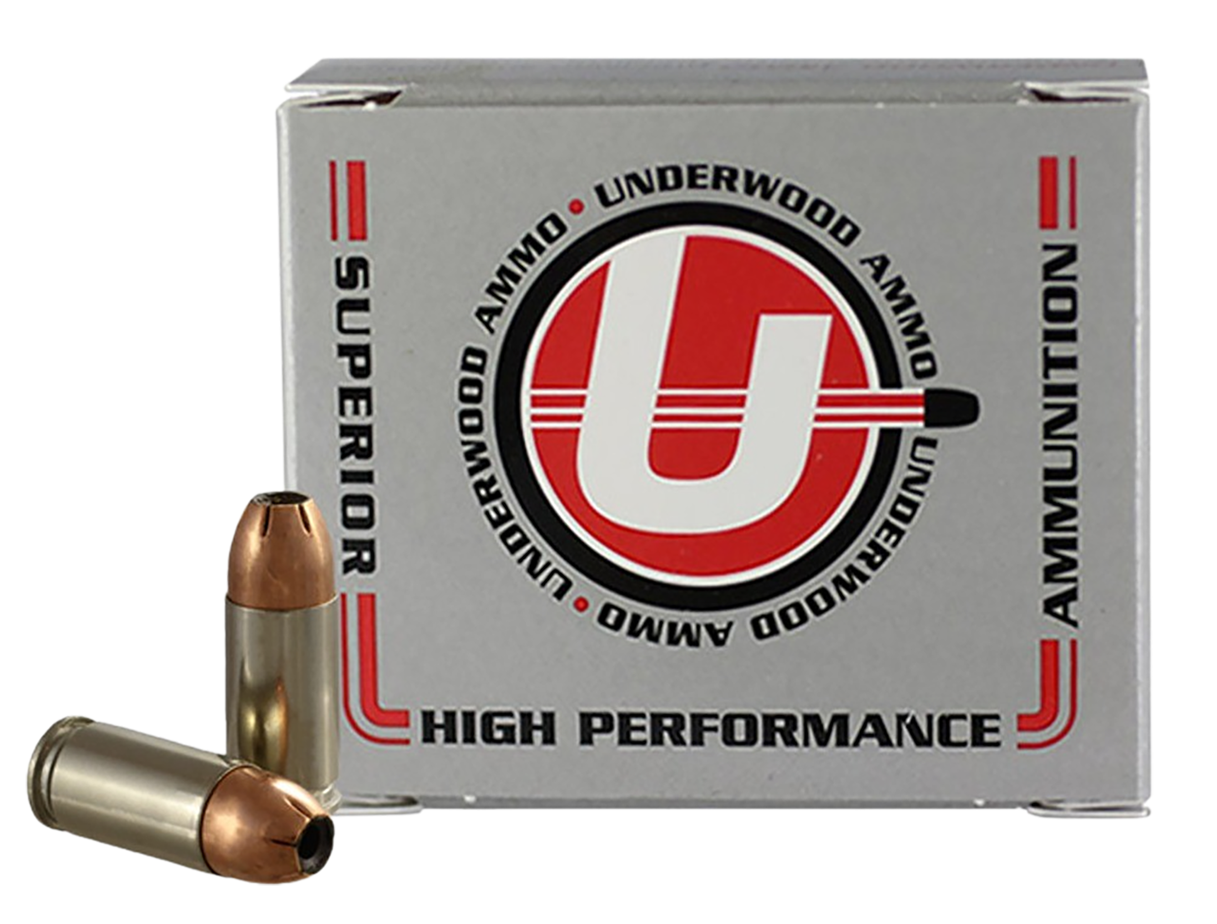 Underwood Ammo 112Underwood Ammo 112 Sporting 9mmLuger+P 115gr Jacketed Hollow Point 20 Per Box/10 Case