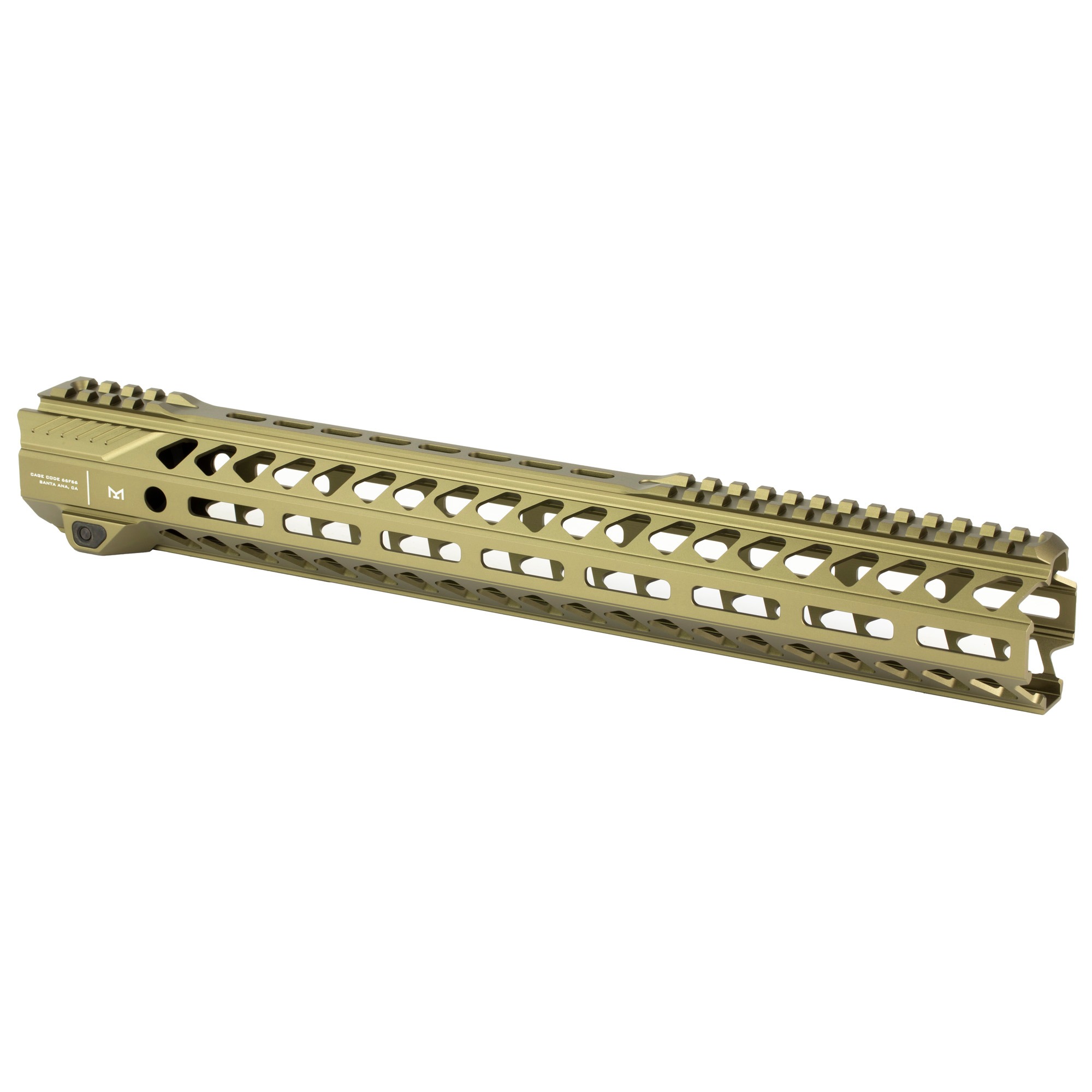 STRIKE MLOK RAIL 15.5" FDE