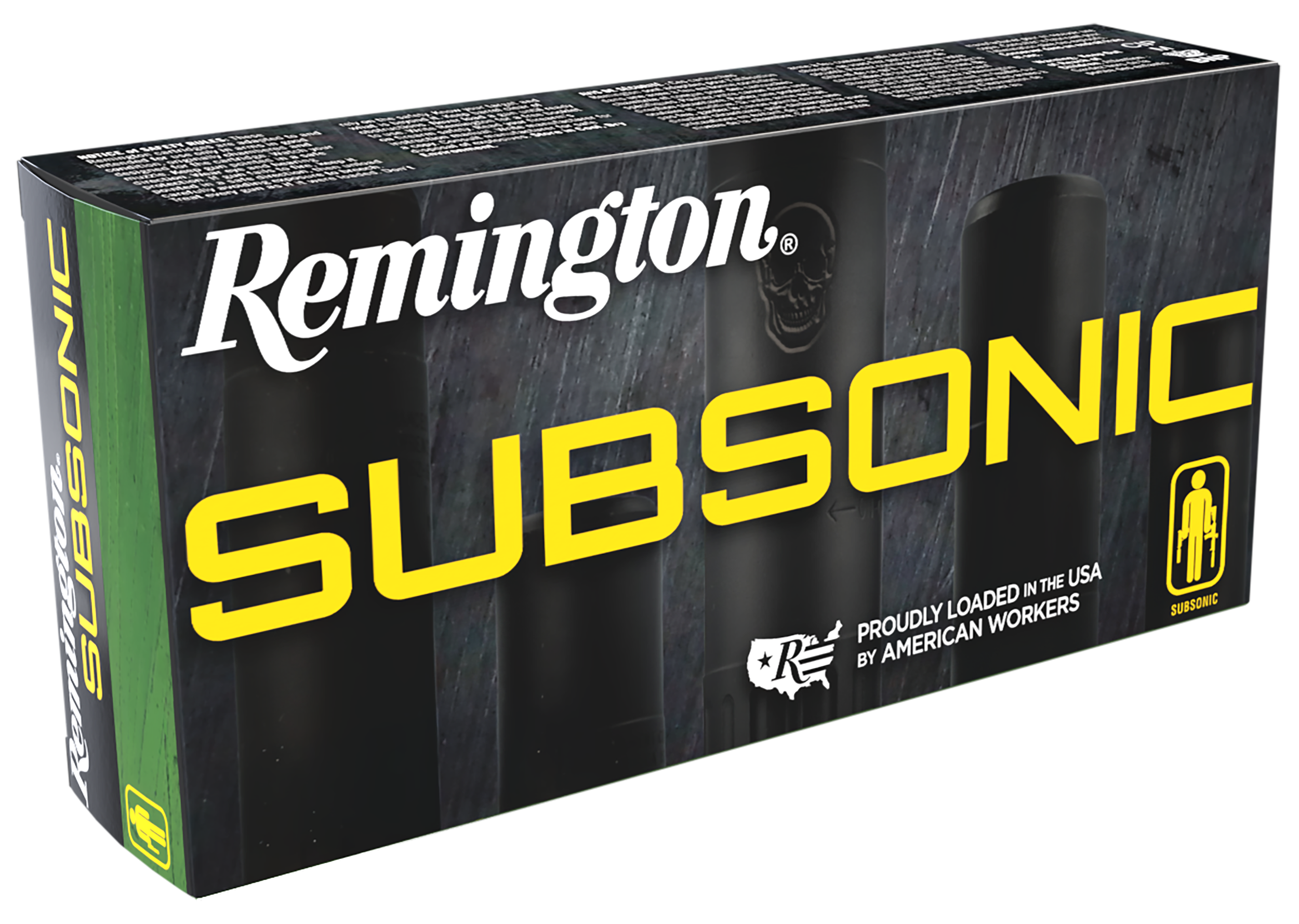 Remington Ammunition 27745 Subsonic 360Buckhammer 250gr Bonded Hollow Point 20 Per Box/10 Case