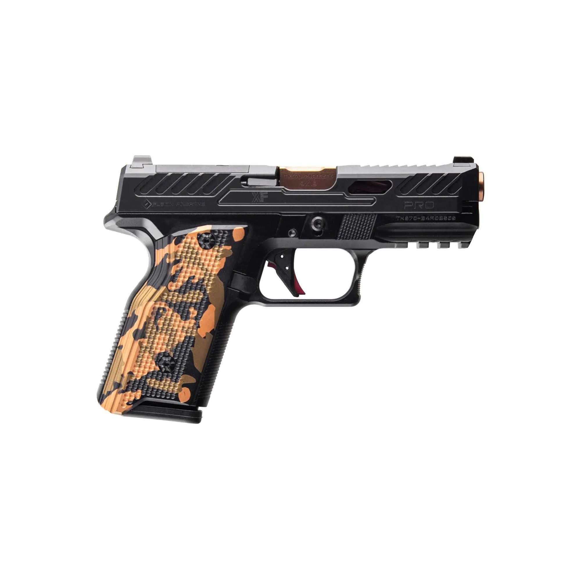 FUSION XF PRO 9MM 4" 15RD BLK/BRNZ