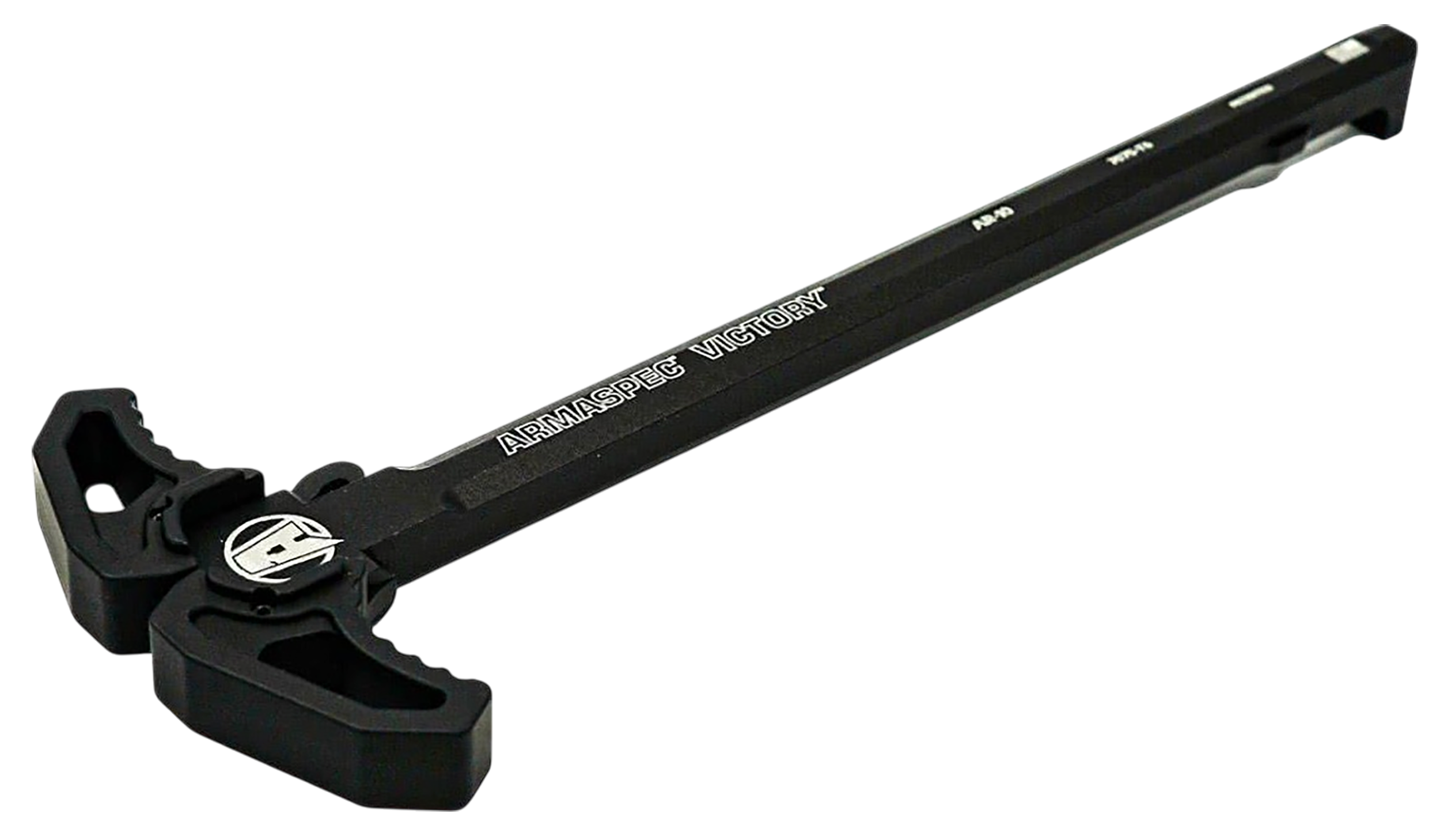 Armaspec ARM162-BLK Victory Charging Handle Black Aluminum Ambidextrous Hand