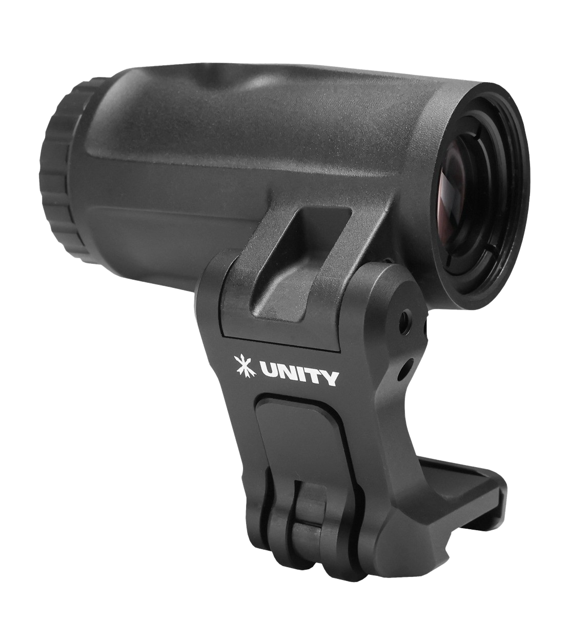 Unity Tactical LLC FSTM4B FAST FTC 4X Magnifier Black Anodized