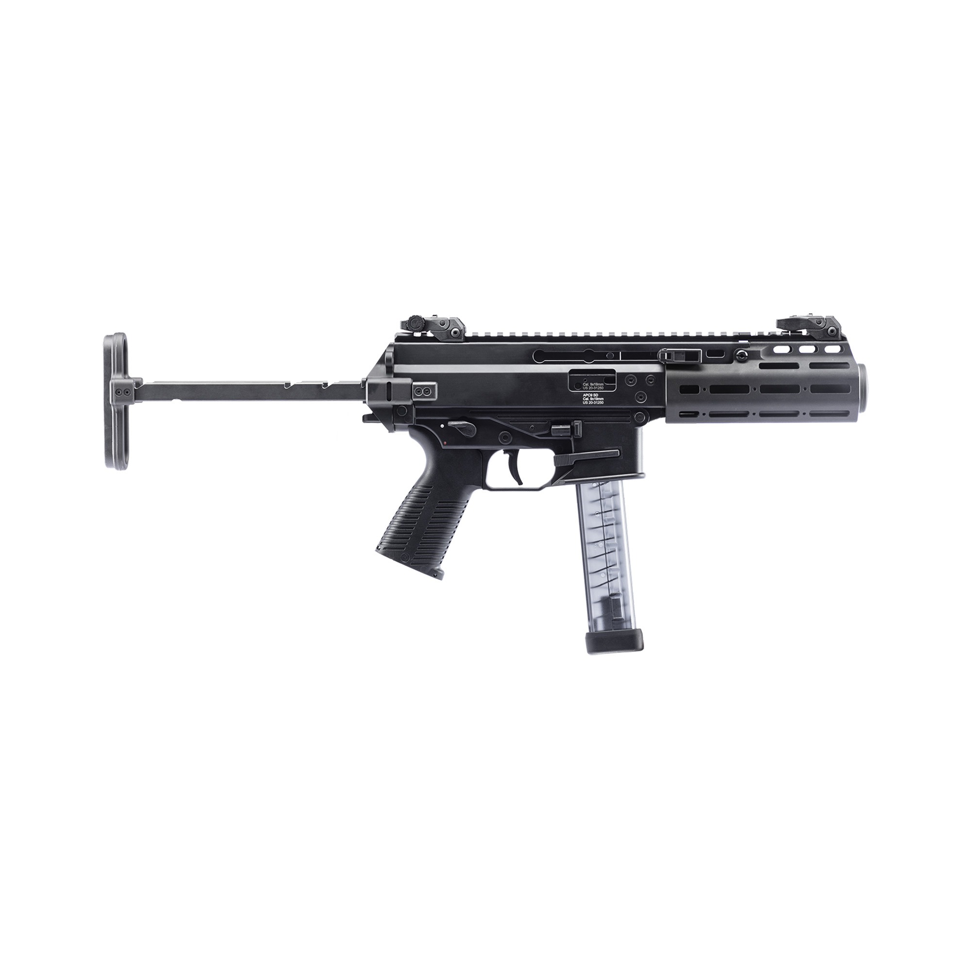 B&T APC9SD PRO SBR 9MM SUB CMPCT SUP