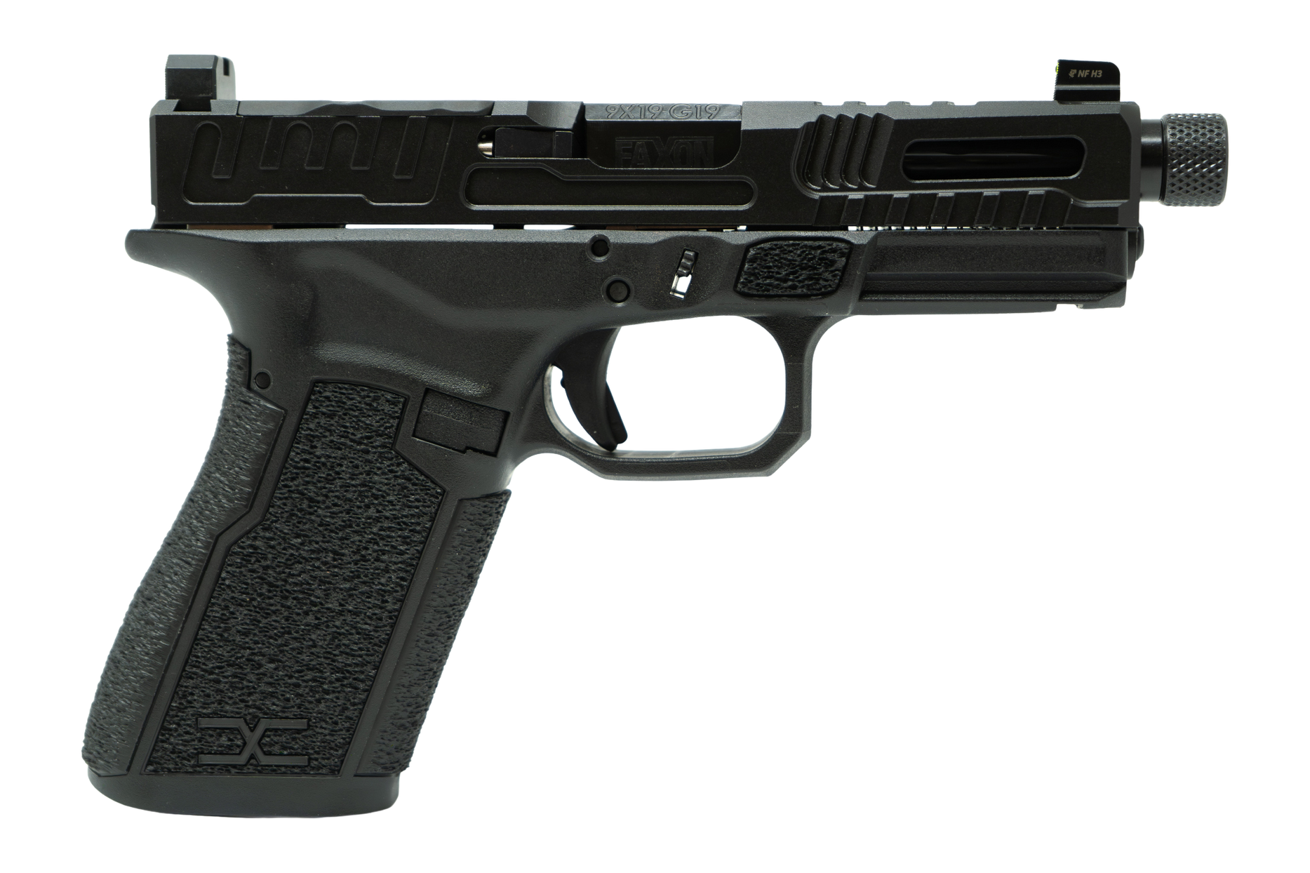 Faxon Firearms FX-19X-HF-02 FX-19 Hellfire-X Gen 2 9mm Luger