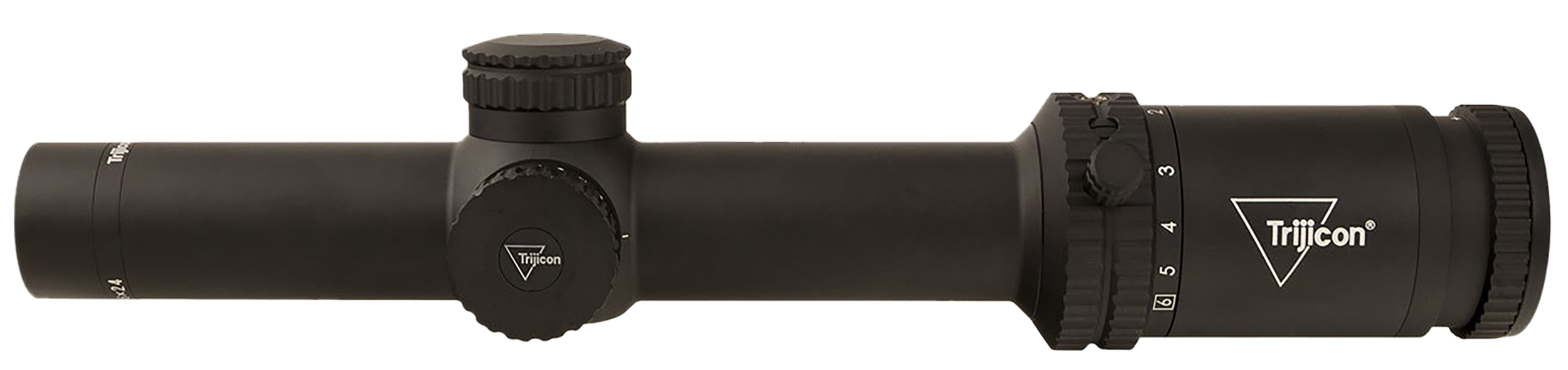 Trijicon 2900015 Credo Matte Black 1-6x24mm 30mm Tube LED Illuminated BDC Red Segmented Circle .223 55gr Reticle