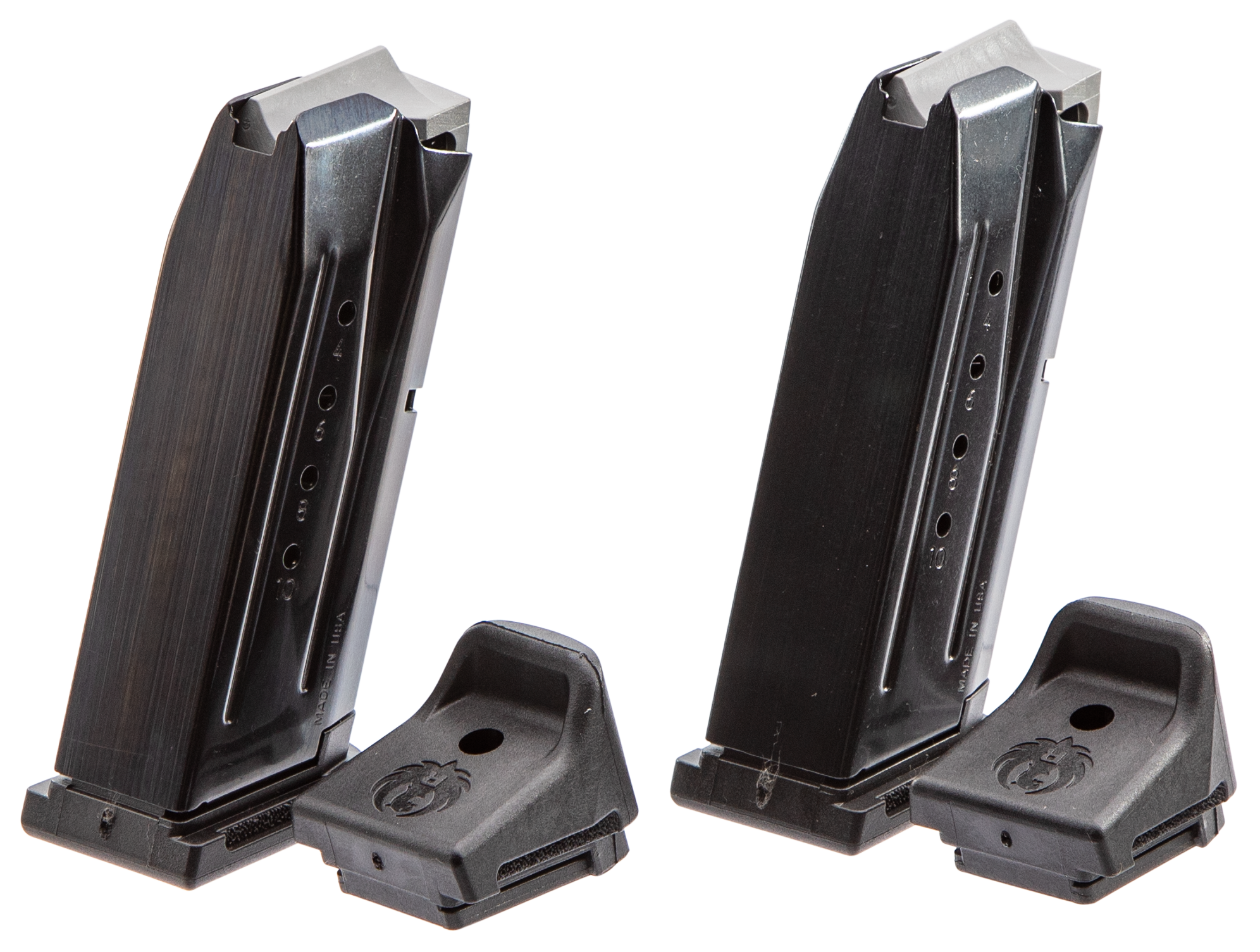 Ruger 90686 Security-9 Value Pack 10rd 9mm Luger Black Oxide Steel 2 Per Pack