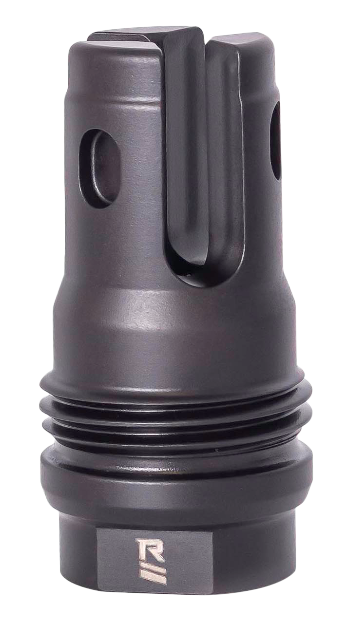 Rugged Suppressor FH001 R3 Flash Mitigation System Black with 1/2"-28 tpi Threads & 1.90" OAL for 5.56x45mm NATO Radiant762, Surge762, Razor762 & Micro30 Suppressors