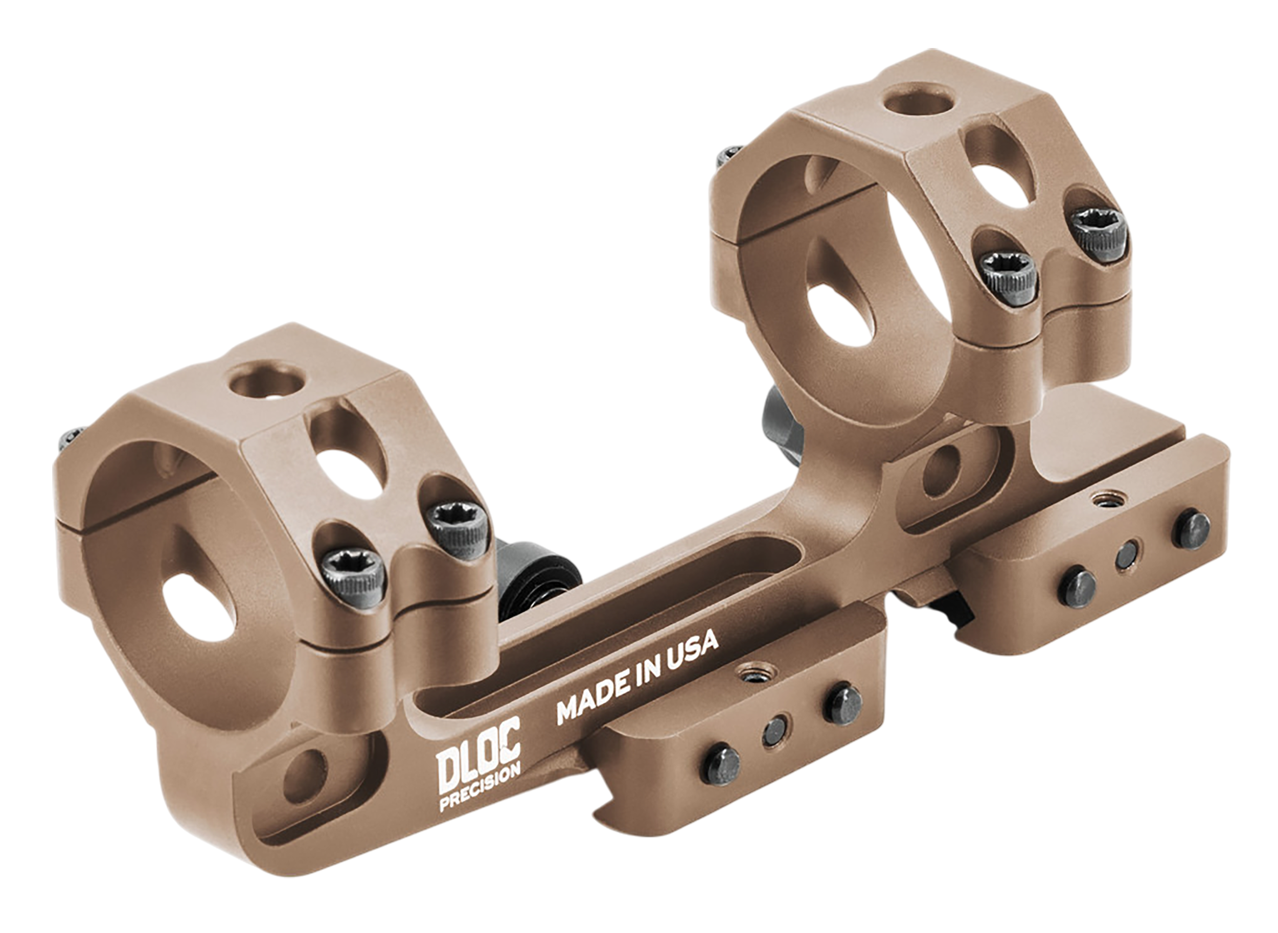 DLOC Precision DLOC-C134-2050-T Cantilever Tan Aluminum 34mm Tube