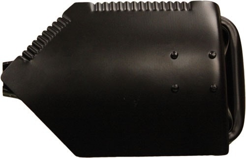 RED ROCK MILITARY TRI-FOLD SHOVEL W/ CASE 23" OPEN BLACK