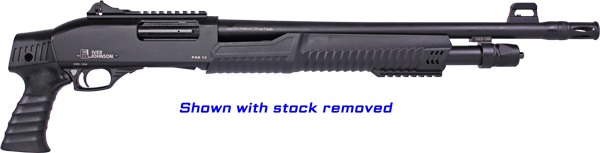 IVER JOHNSON PUMP 12GA 3" 18" CYL BLUED QD PISTOL GRIP STOCK